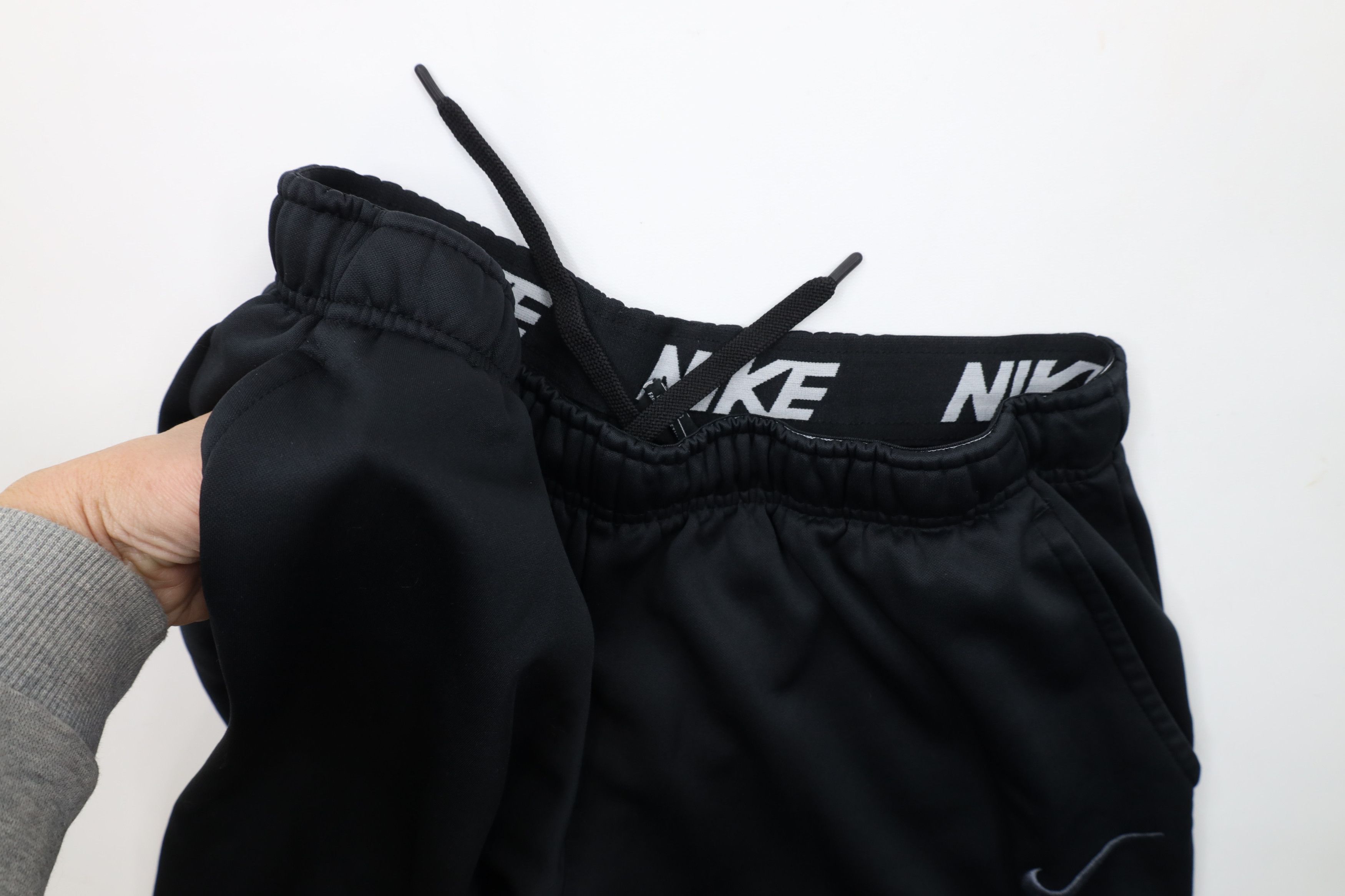 Nike × Vintage Vintage Y2K Nike Scott Big Swoosh Wide Leg Sweatpants Pants Size US 38 / EU 54 - 8 Thumbnail