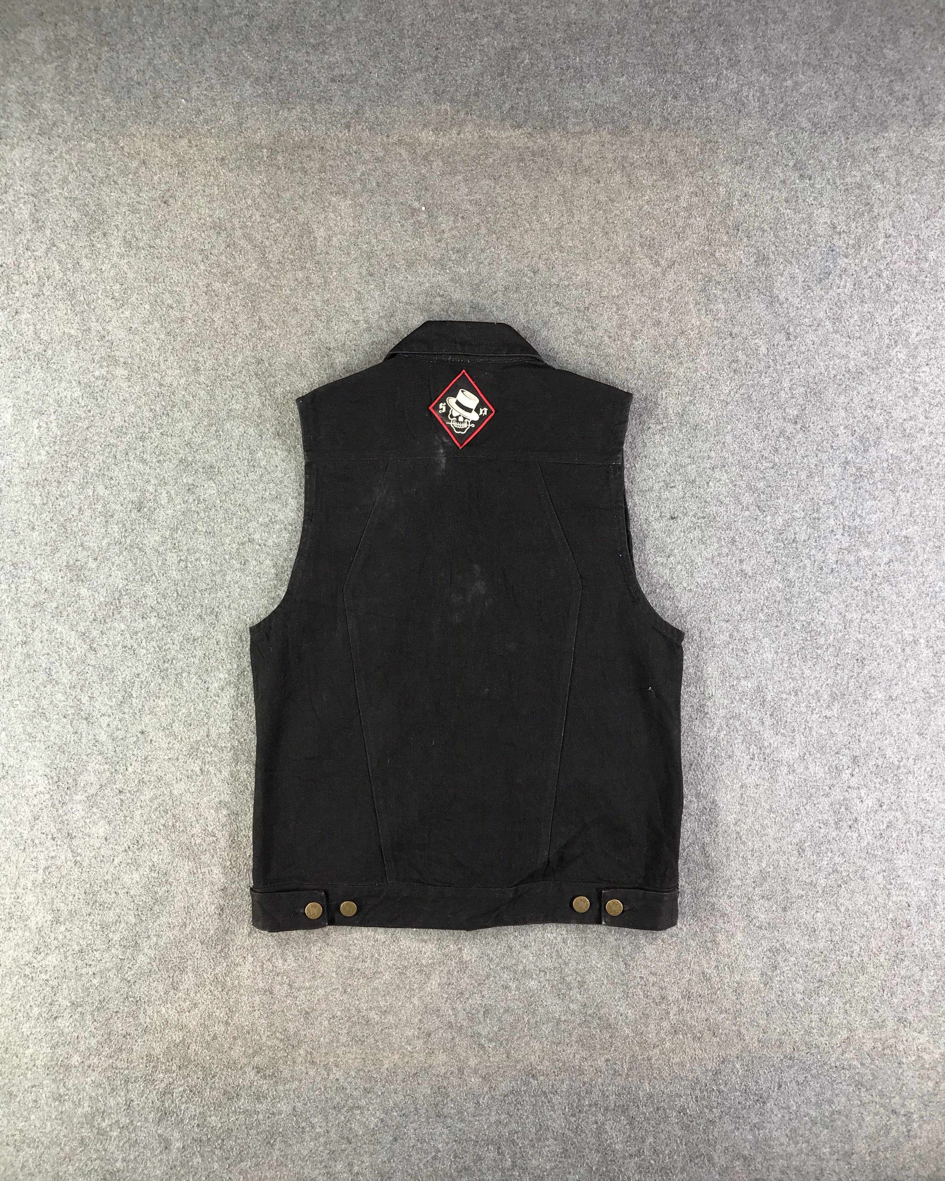 Japanese Brand Japanese Brand Punk Gothic Metal Vest Jacket-JC180 Size US M / EU 48-50 / 2 - 2 Thumbnail