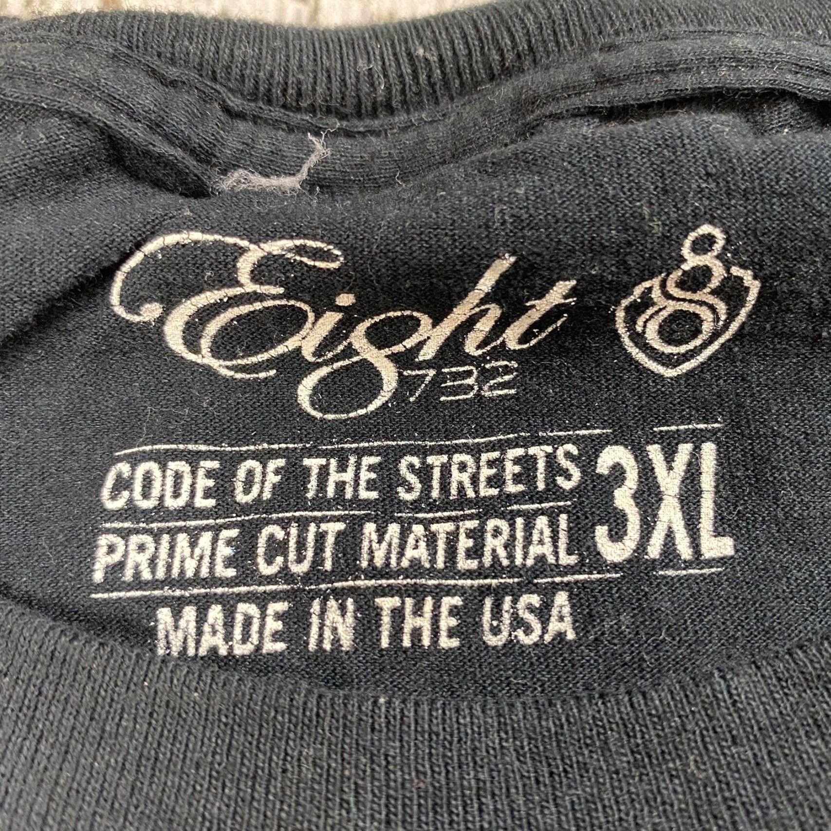 Vintage VINTAGE Eight 732 USA 3XL T-Shirt Men Rap Music JEEZY Retro Y2K Fashion Cotton Size US XXL / EU 58 / 5 - 3 Thumbnail