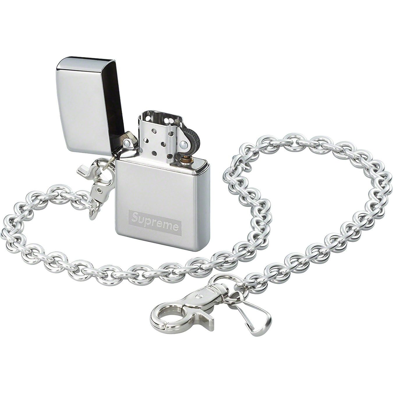 Supreme × Zippo Supreme Chain Zippo Size ONE SIZE - 2 Thumbnail
