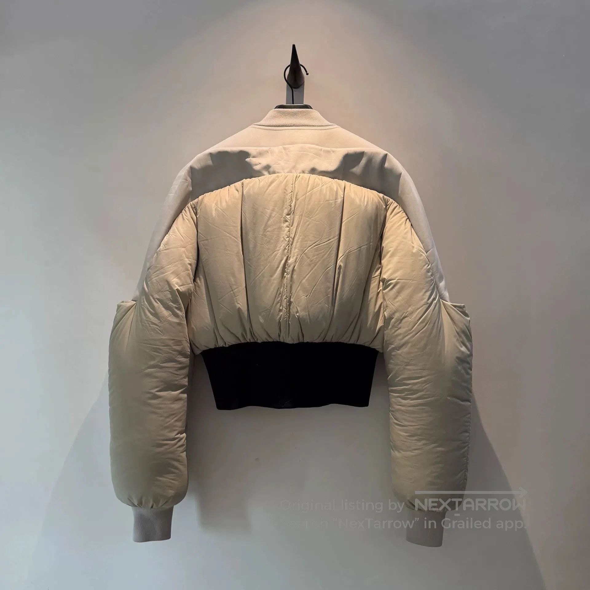 Rick Owens Rick Owens Geth Cropped Bomber Jacket. Size M / US 6-8 / IT 42-44 - 4 Thumbnail