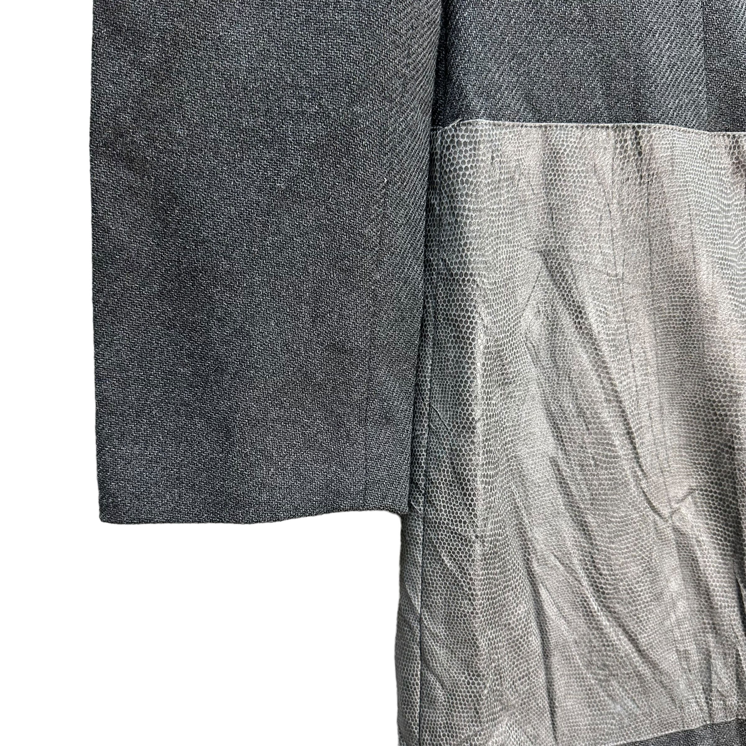 Japanese Brand Vintage Ingrid Van de Wiele Hybrid Wool Overcoat #A25-0560 Size XS / US 0-2 / IT 36-38 - 5 Thumbnail