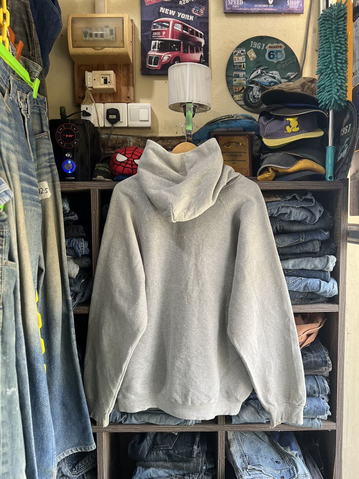 Adidas 🔥Vintage Adidas Trefoil Made in Usa Hoodies Size US XL / EU 56 / 4 - 3 Thumbnail