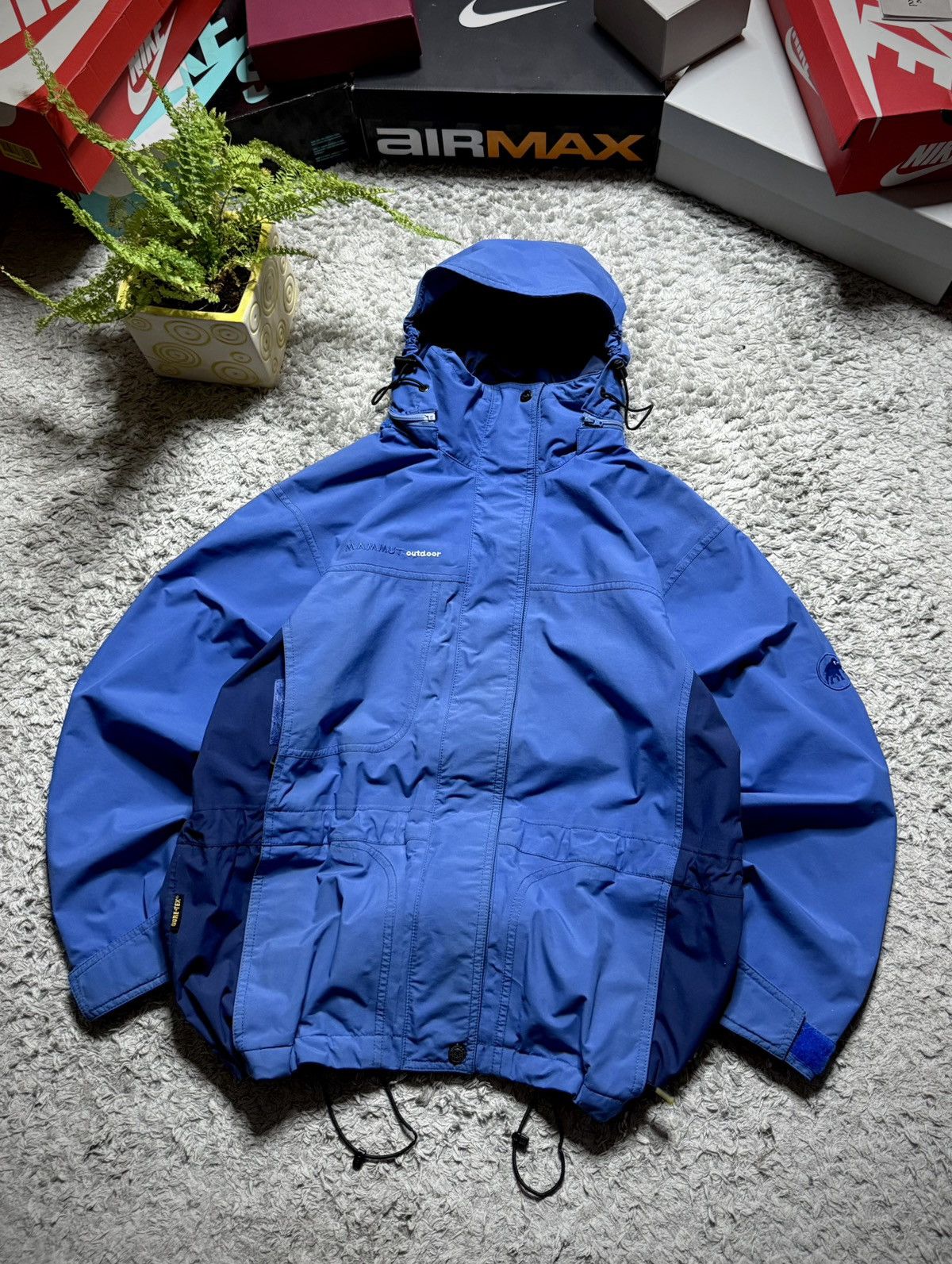 Mammut Gore-tex Mammut Outdoor Jacket Vintage Waterproof Streetwear Size US M / EU 48-50 / 2 - 2 Thumbnail