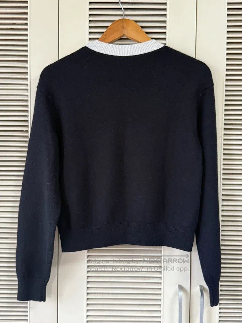 Other Chanel Black and white peace dove knitted sweater Size XXS / US 00 / IT 34 - 2 Thumbnail