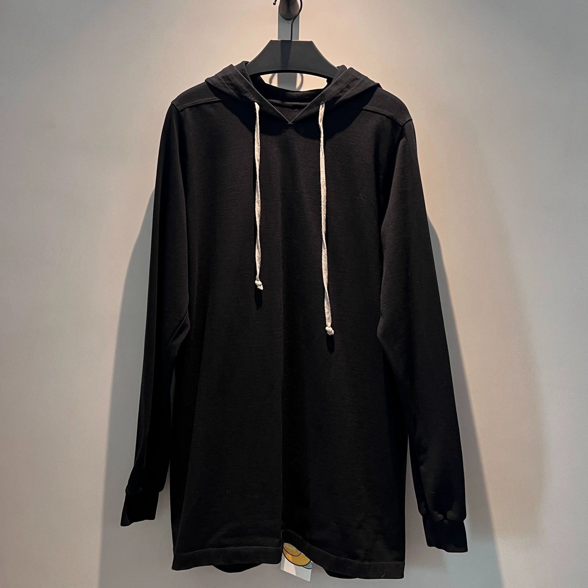 Rick Owens Rick Owens Classic Hoodie with Drawstring Neckline Size US S / EU 44-46 / 1 - 1 Thumbnail