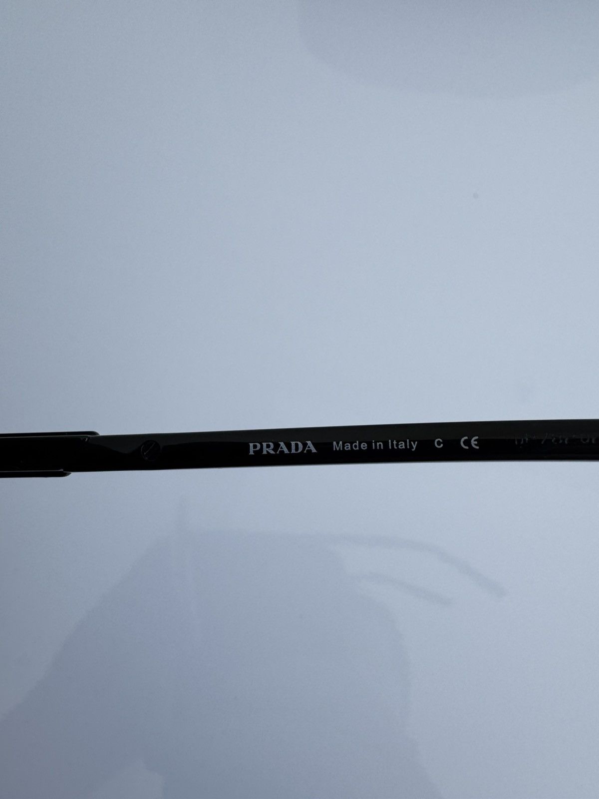Prada Prada Sunglasses SPR Black Shield Gradient Designer Size ONE SIZE - 6 Thumbnail