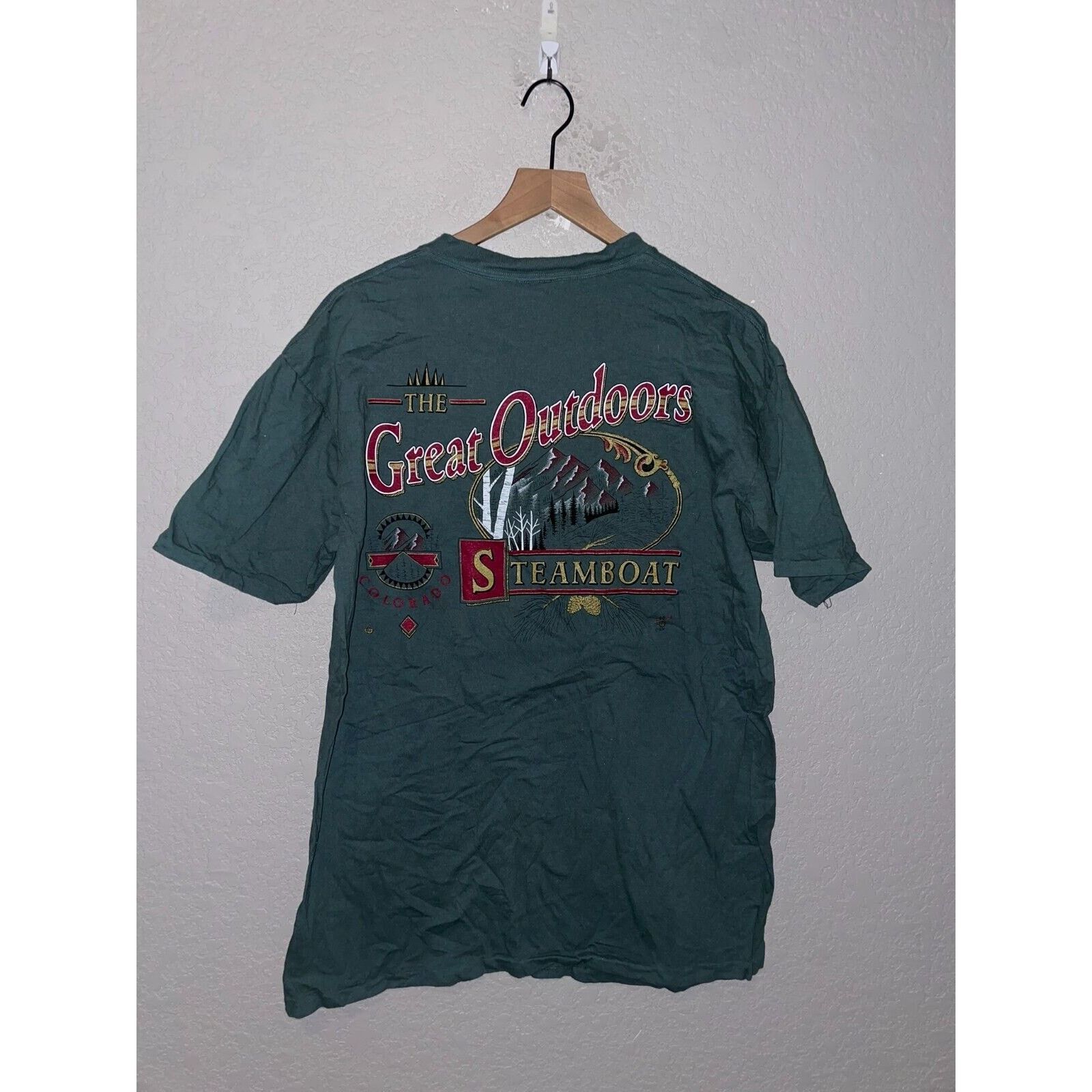 Vintage Vintage Test Print Shirt Grand Canyon Cowboy 90s Tee 90s L Size US L / EU 52-54 / 3 - 1 Thumbnail