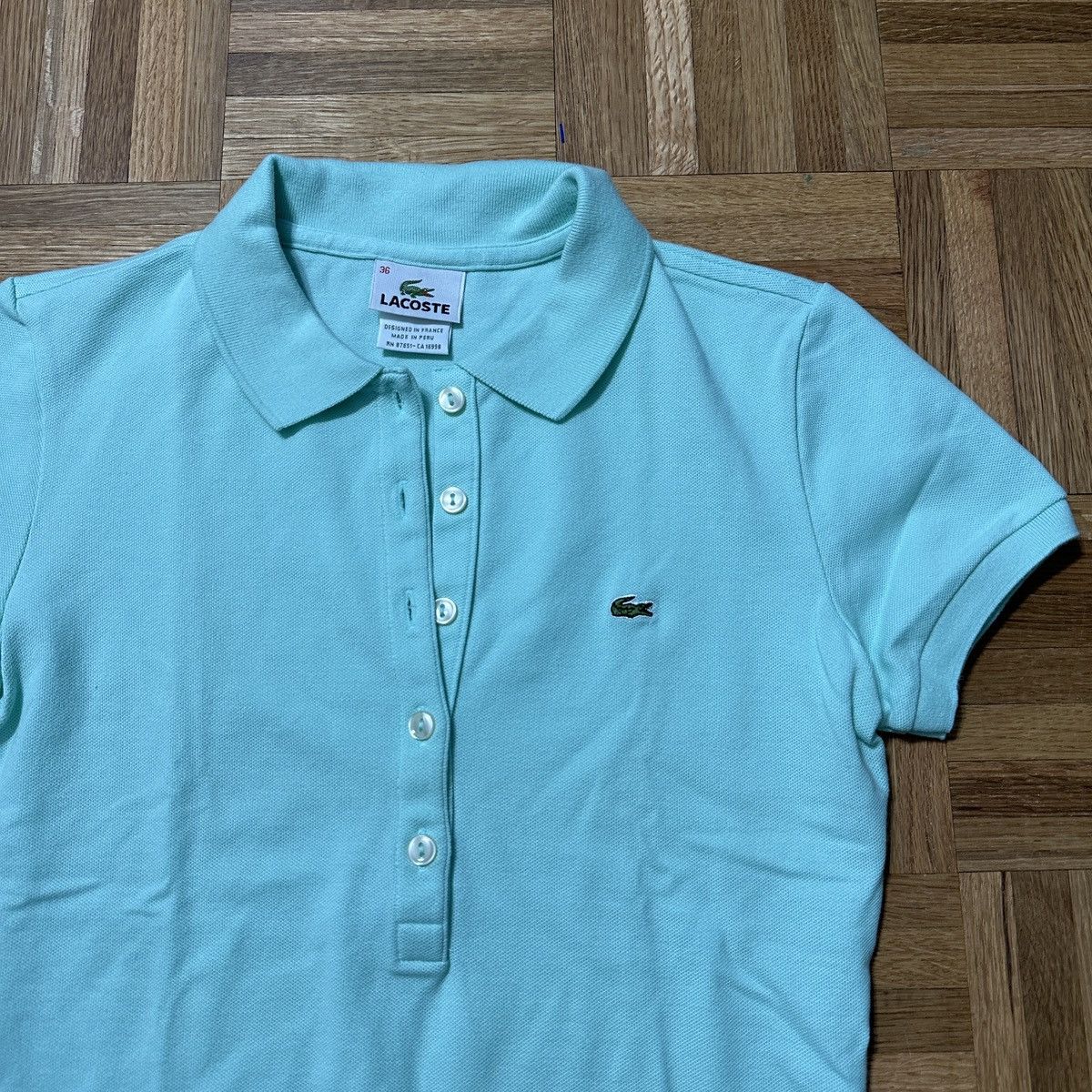 Lacoste Lacoste baby polo shirt Size XS / US 0-2 / IT 36-38 - 3 Thumbnail