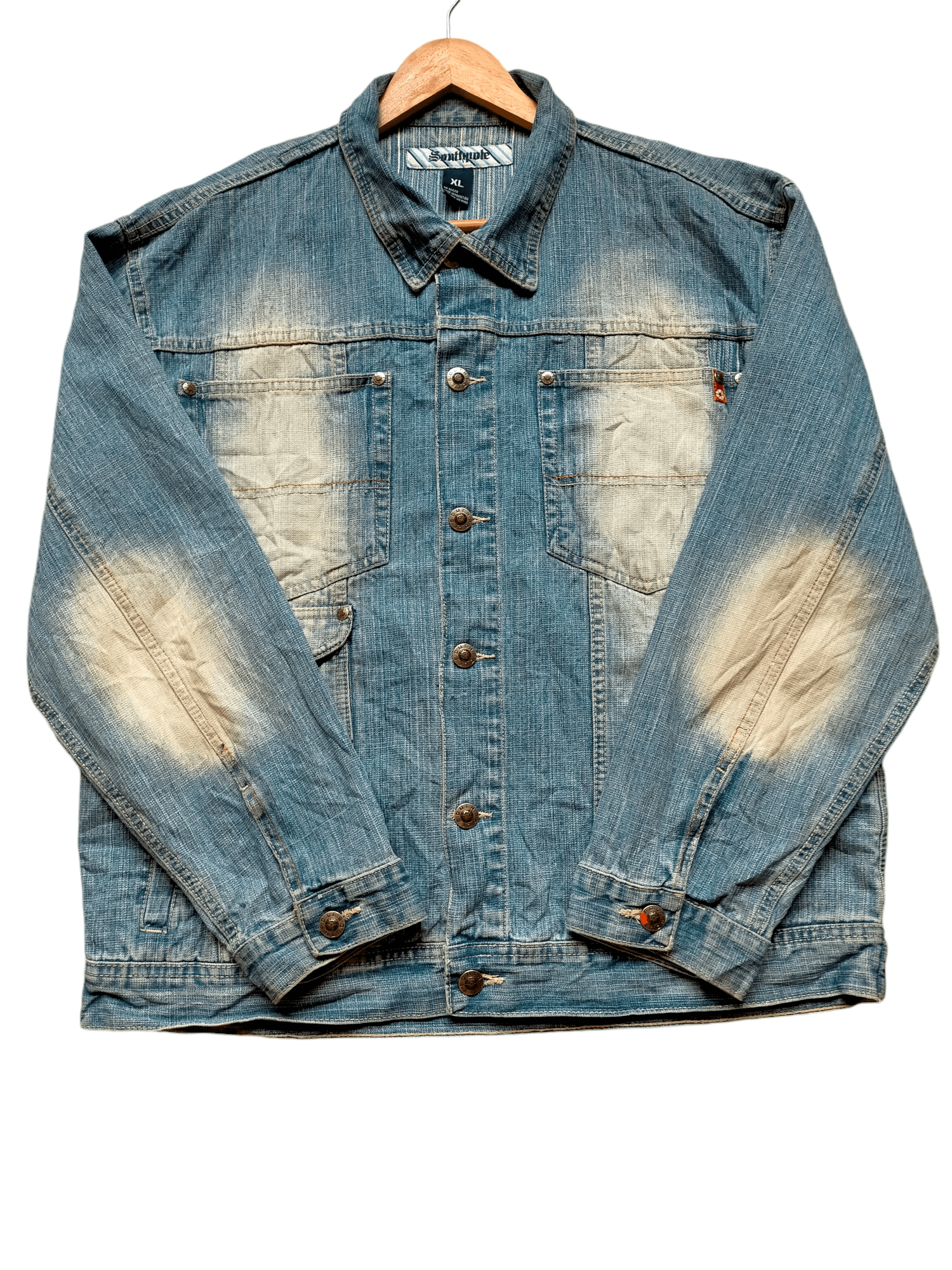 Southpole Southpole Denim Trucker Jacket Jeans Size US XL / EU 56 / 4 - 3 Thumbnail