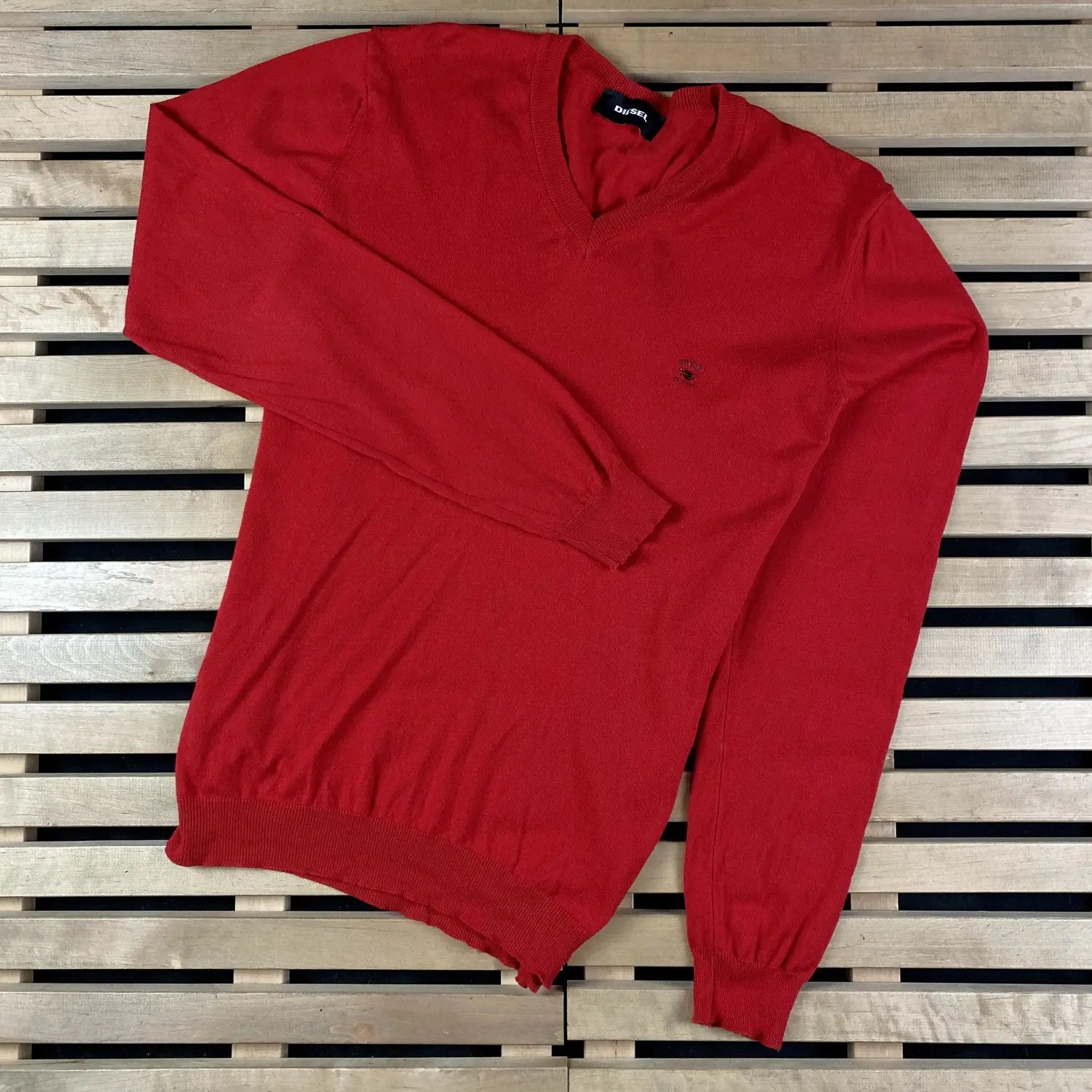 Diesel Mens Sweater Pullover Diesel Size L Cotton Size US L / EU 52-54 / 3 - 1 Thumbnail