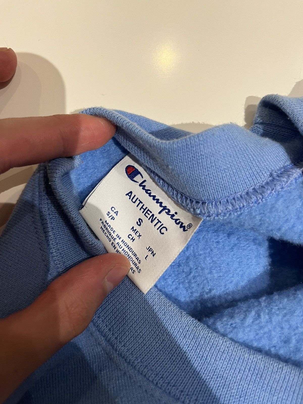 Champion Champion Blue Sweater Size S Size US S / EU 44-46 / 1 - 3 Thumbnail