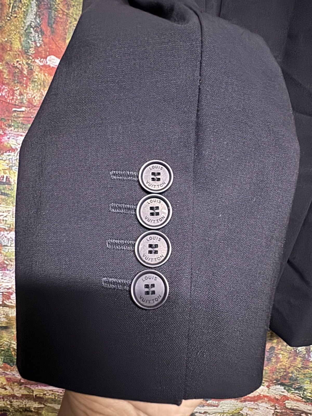 Louis Vuitton Louis Vuitton Blazer Size 50S - 7 Thumbnail