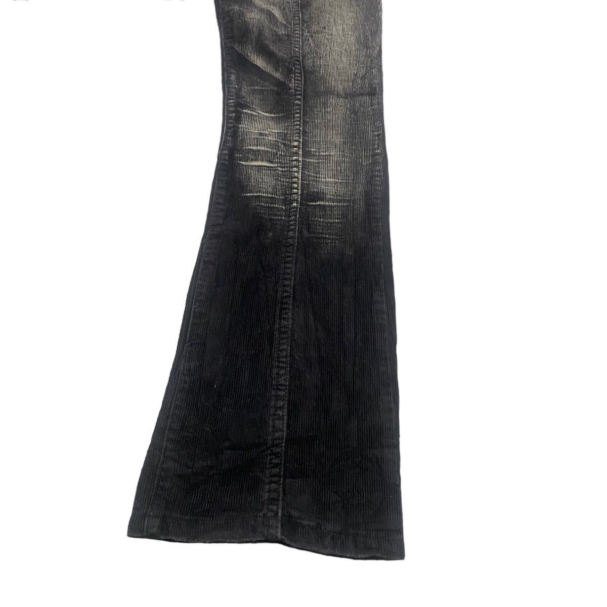 LOWBOX Japanese Brand LOWBOX Acid Wash Corduroy Flare Pants Size US 31 - 8 Thumbnail