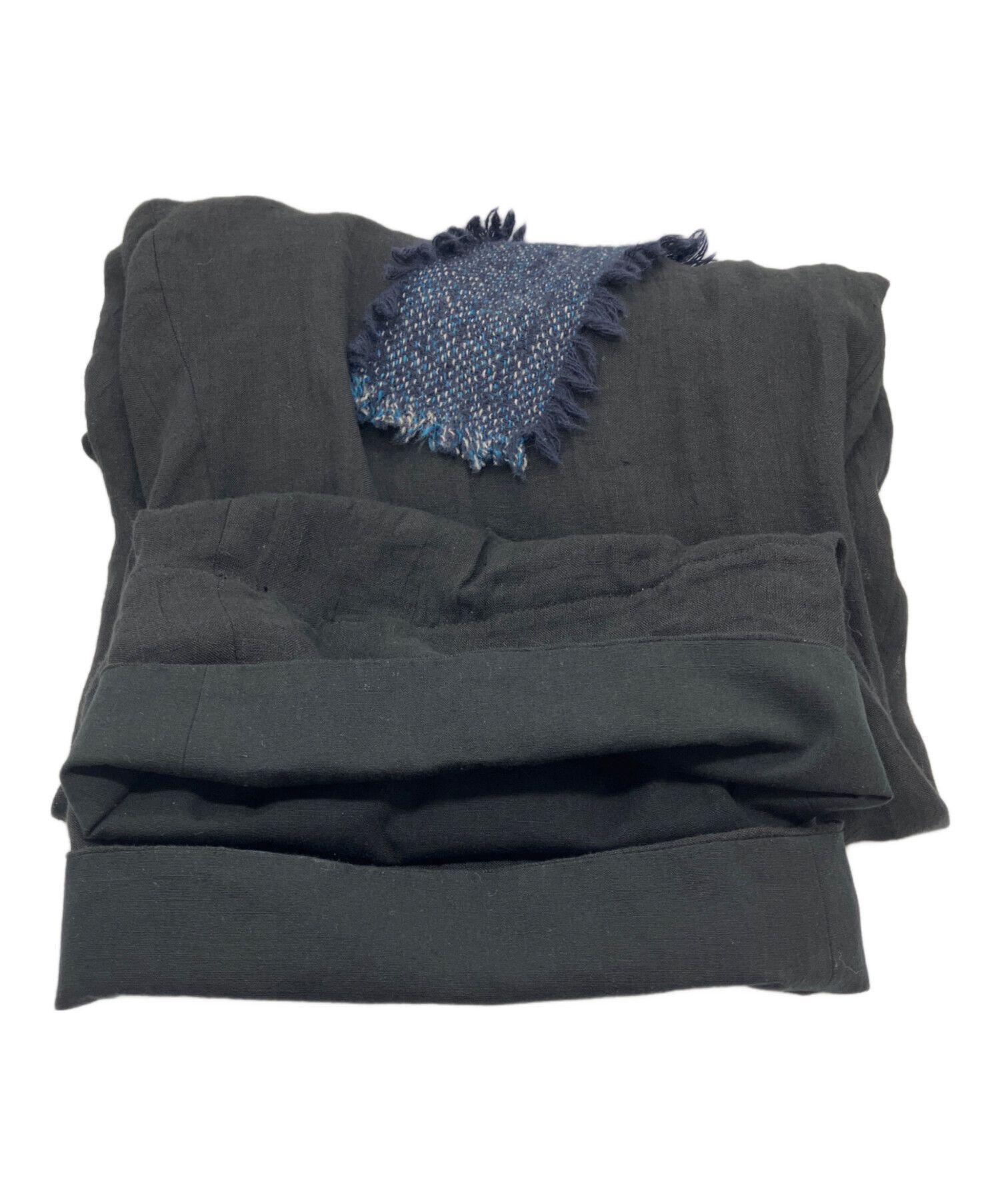 Yohji Yamamoto Yohji Yamamoto pour homme LINEN TWEED PATCHWORK PANTS Size US 43 - 6 Thumbnail
