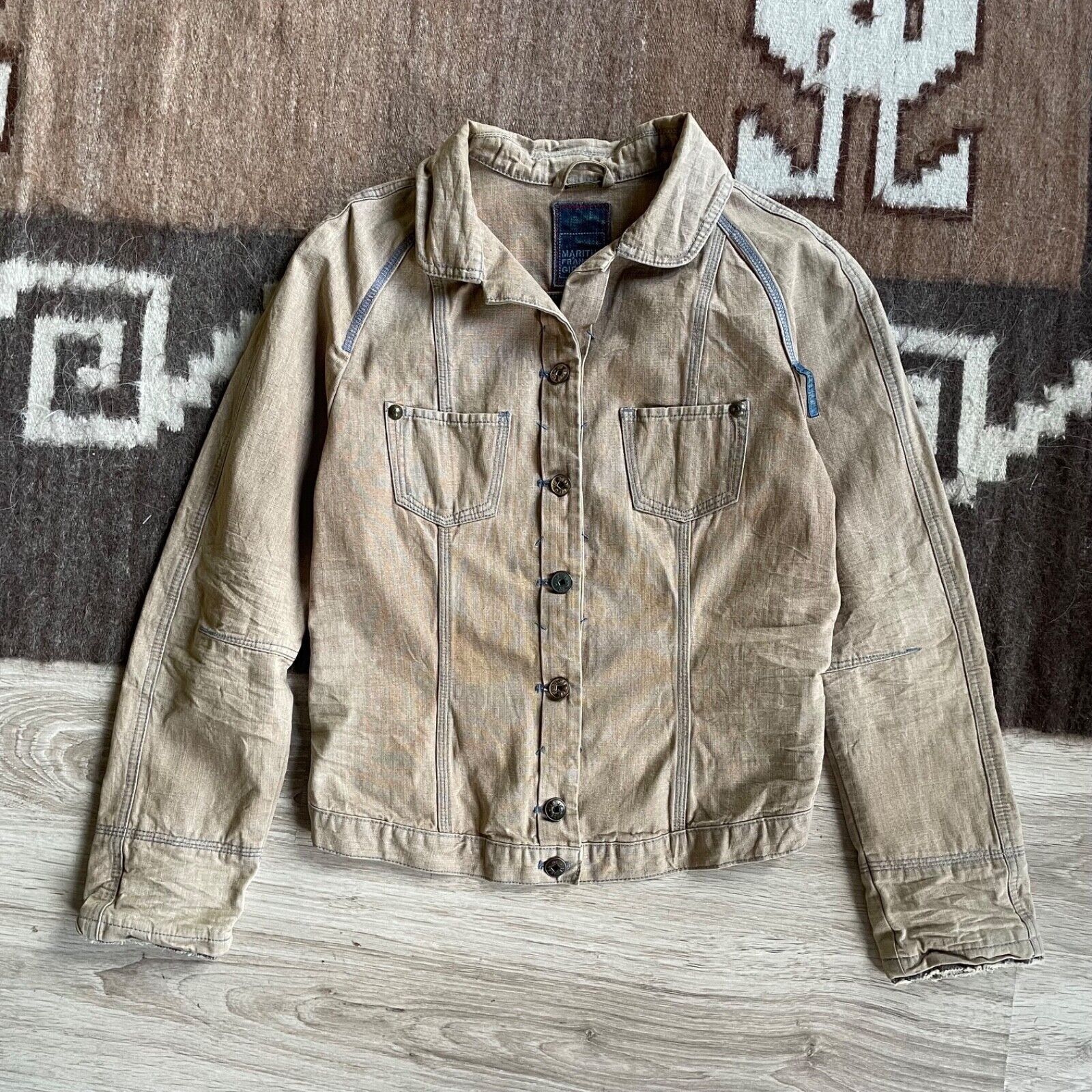Marithe + Francois Girbaud Marithe Francois Girbaud Vintage y2k Archive Jacket 8588AC Size M / US 6-8 / IT 42-44 - 3 Thumbnail