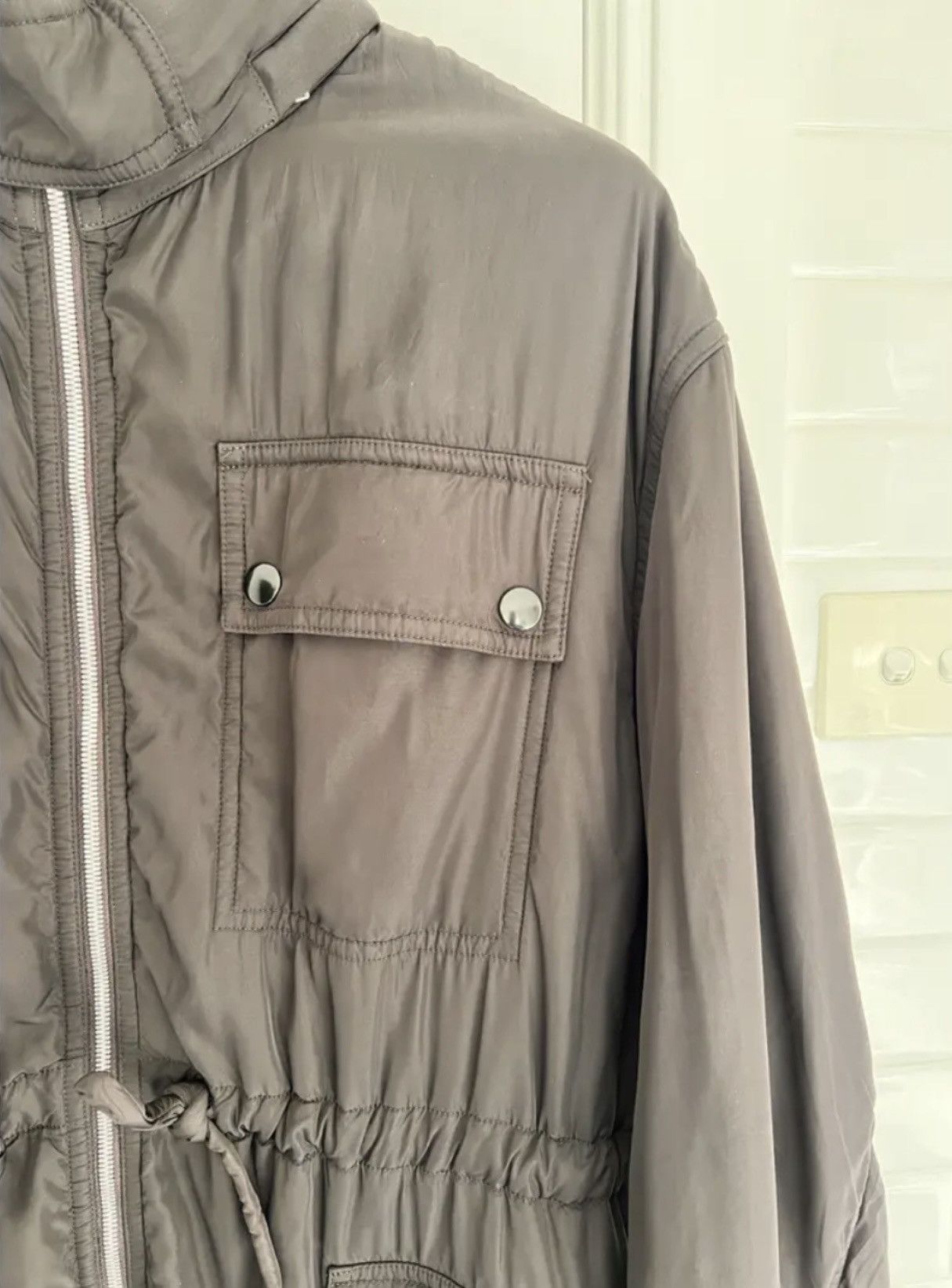 Bottega Veneta Bottega Veneta Silk Fondant Parka Size L Size US L / EU 52-54 / 3 - 11 Thumbnail