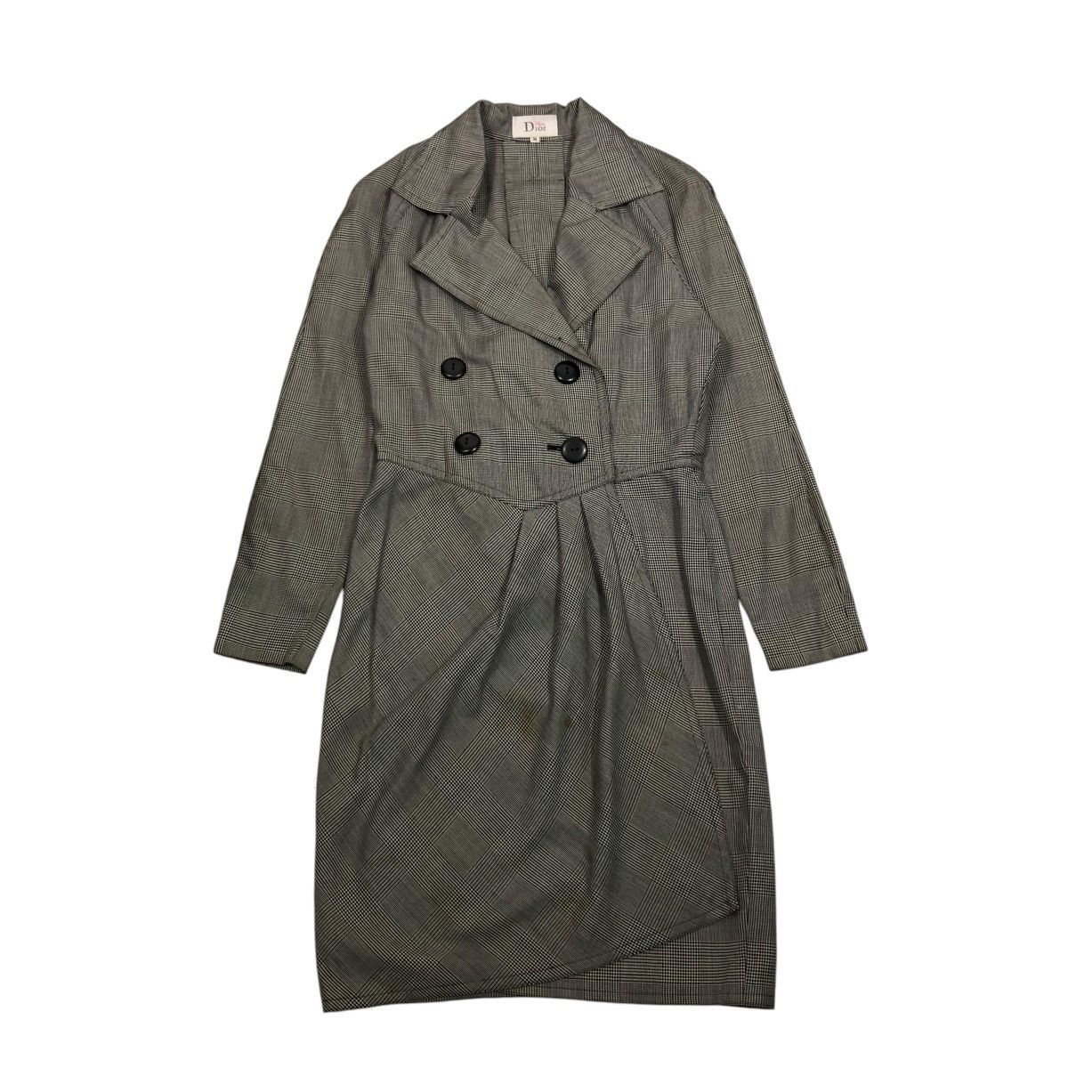 Christian Dior Monsieur 🔥VINTAGE MISS DIOR BY CHRISTIAN DIOR DOUBLE BREAST LONG Size M / US 6-8 / IT 42-44 - 1 Thumbnail