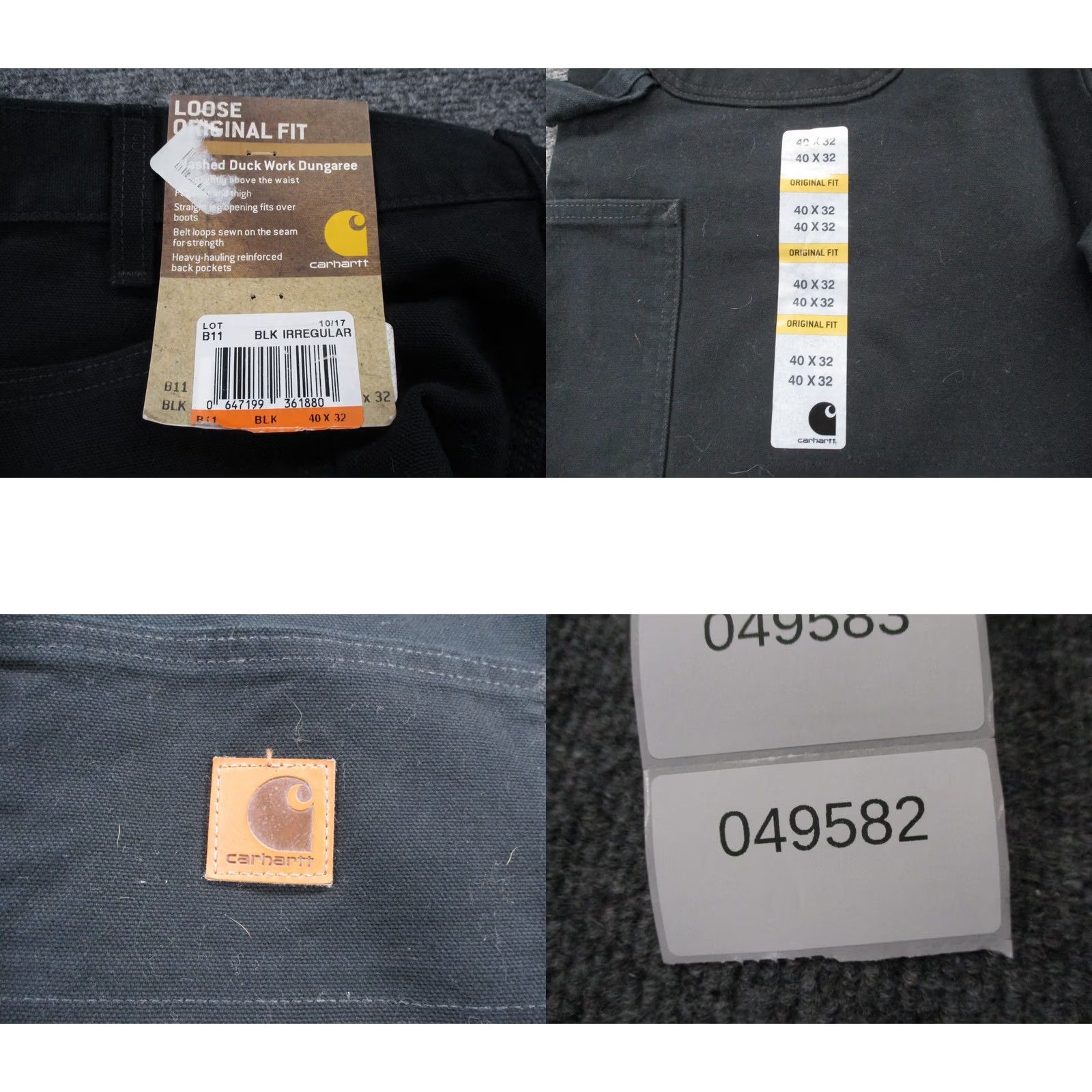 Carhartt Carhartt Jeans Men 40 X 32 Denim Loose Original Fit Workwear NEW Size US 37 - 9 Thumbnail