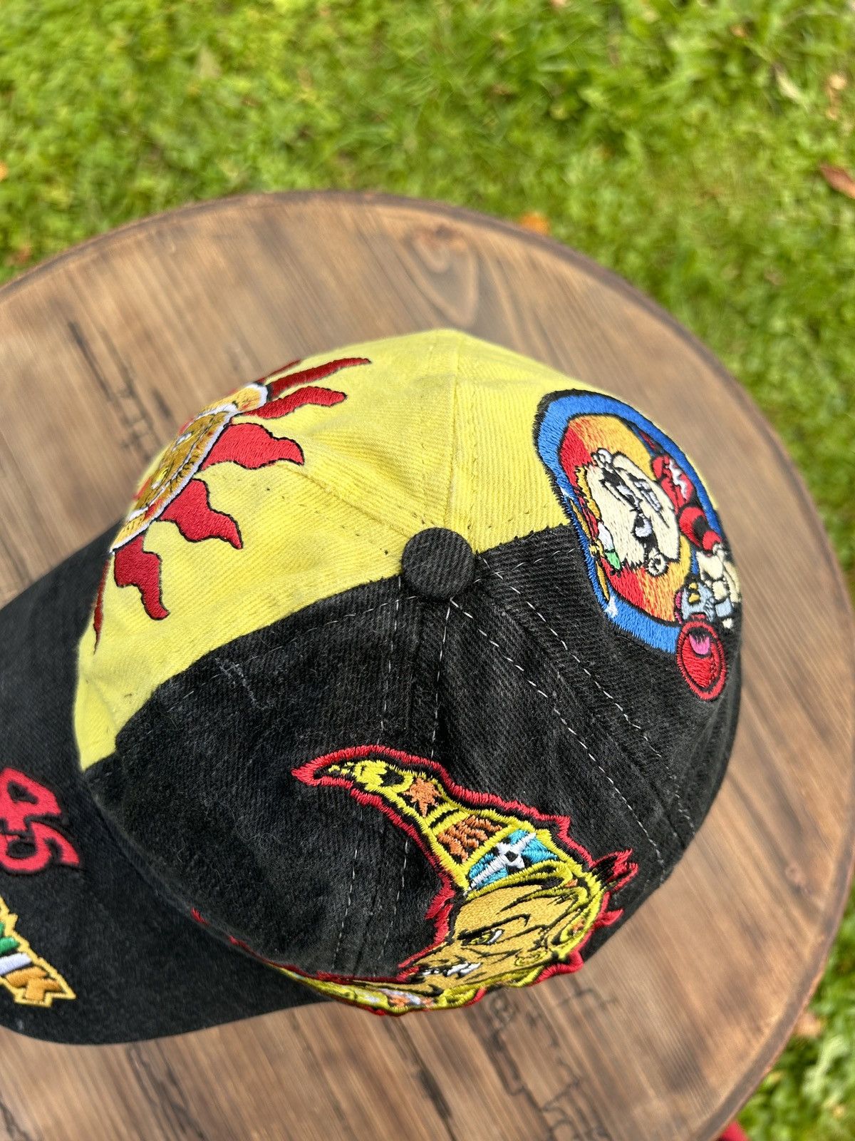 Vintage 90s Vintage Valentino Rossi Rare Embroidery Cap Hat Size ONE SIZE - 8 Thumbnail