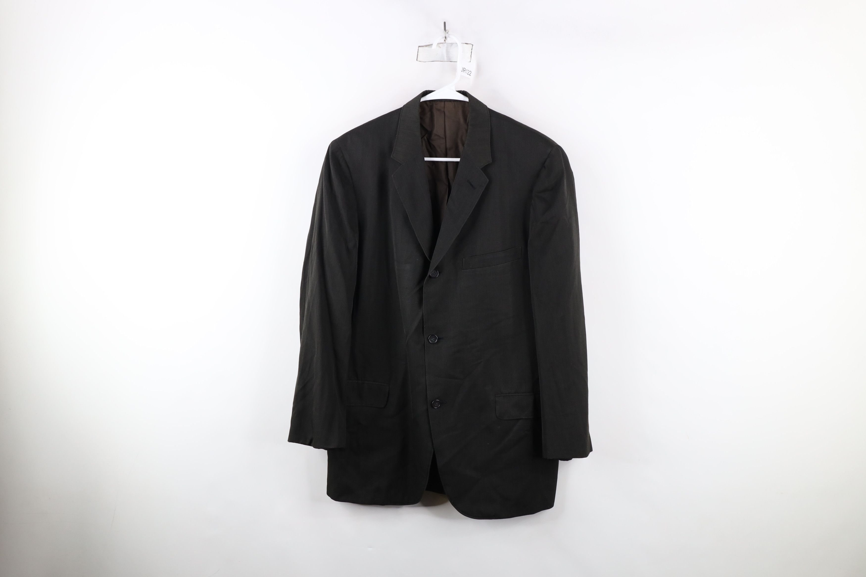 Vintage Vintage 60s H Freeman & Sons Suit Coat Jacket Green USA Size US L / EU 52-54 / 3 - 1 Thumbnail