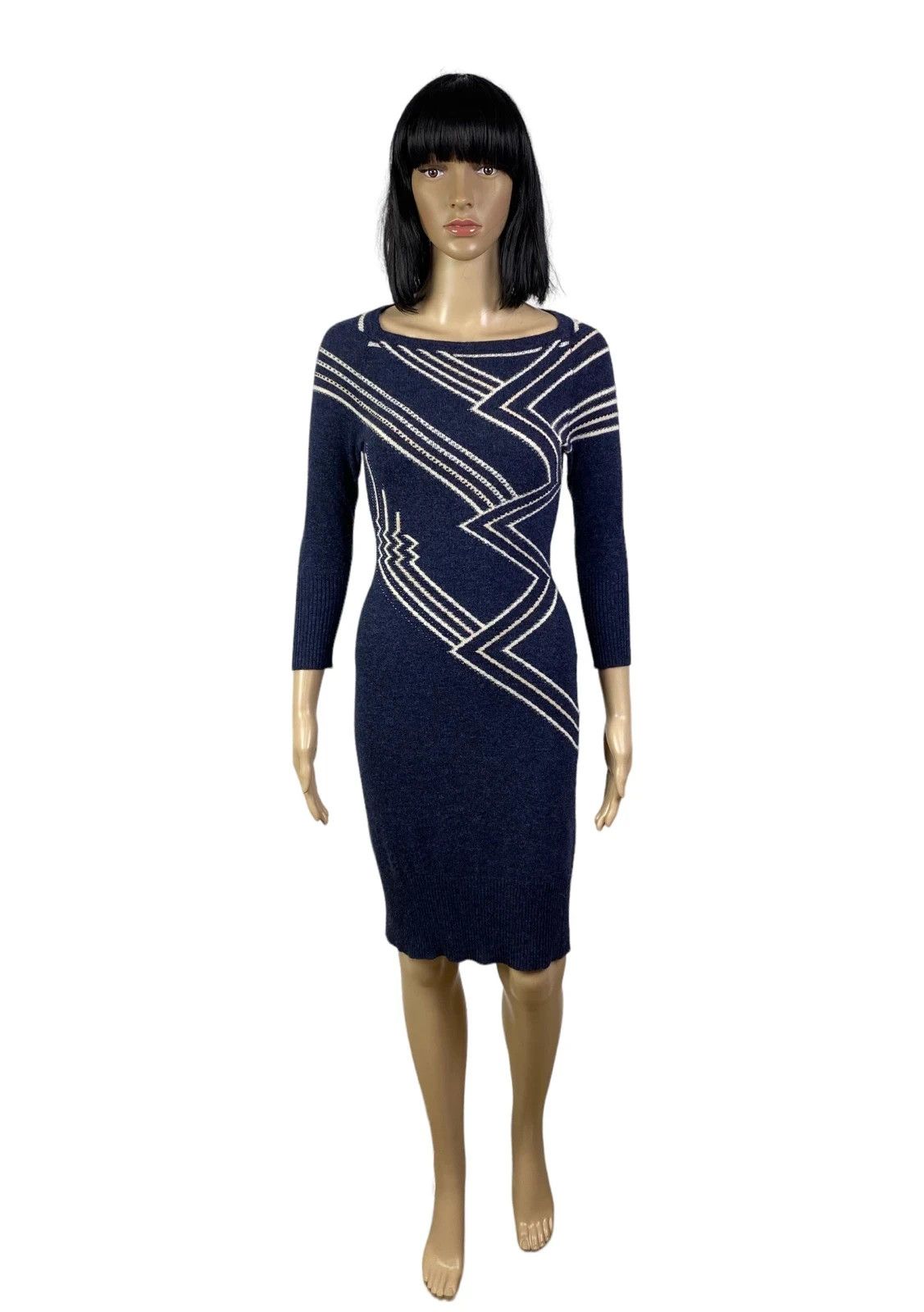 Diane von Furstenberg Diane Von Furstenberg Lana Wool Dress Bodycon Midi size S Size S / US 4 / IT 40 - 2 Thumbnail