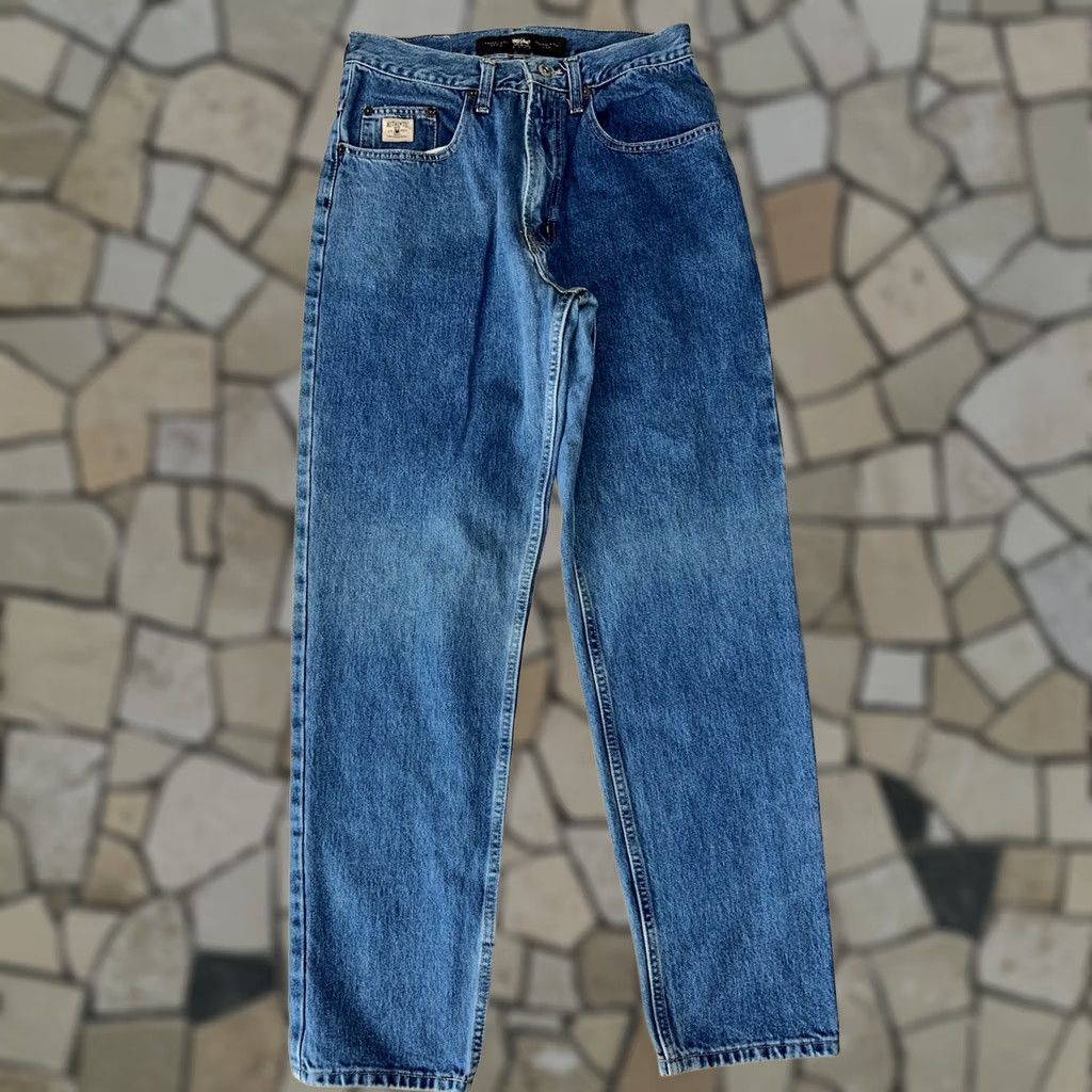 Mossimo VINTAGE Mossimo Gene Denim Jeans USA Made 28x31 Relaxed 5-Pocket Blue Mens Jeans Size US 28 / EU 44 - 1 Thumbnail