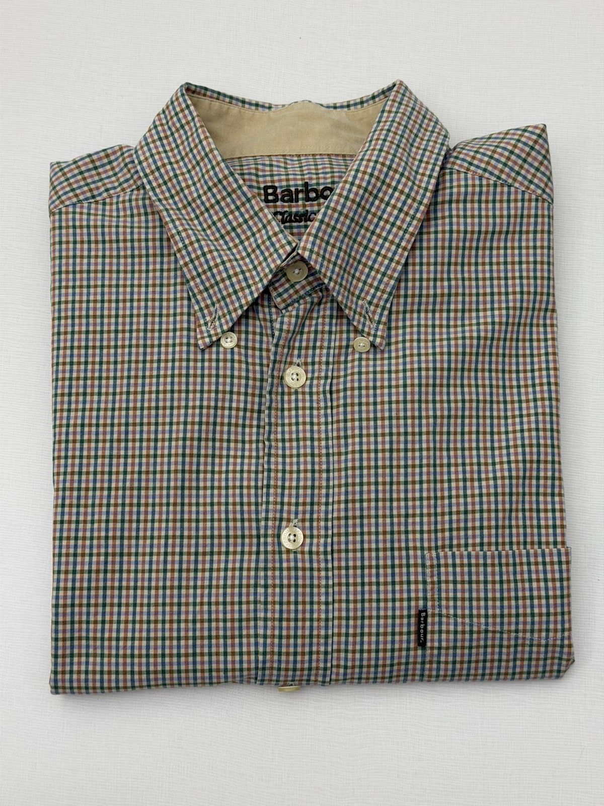 Barbour Barbour Classic Check Button Down Shirt Large Plaid L/S Size US L / EU 52-54 / 3 - 1 Thumbnail