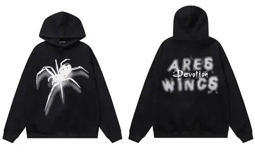 Japanese Brand × Vintage Y2K hoodie sweatshirt hip-hop Gothic Harajuku style pullover Size US L / EU 52-54 / 3 - 3 Thumbnail