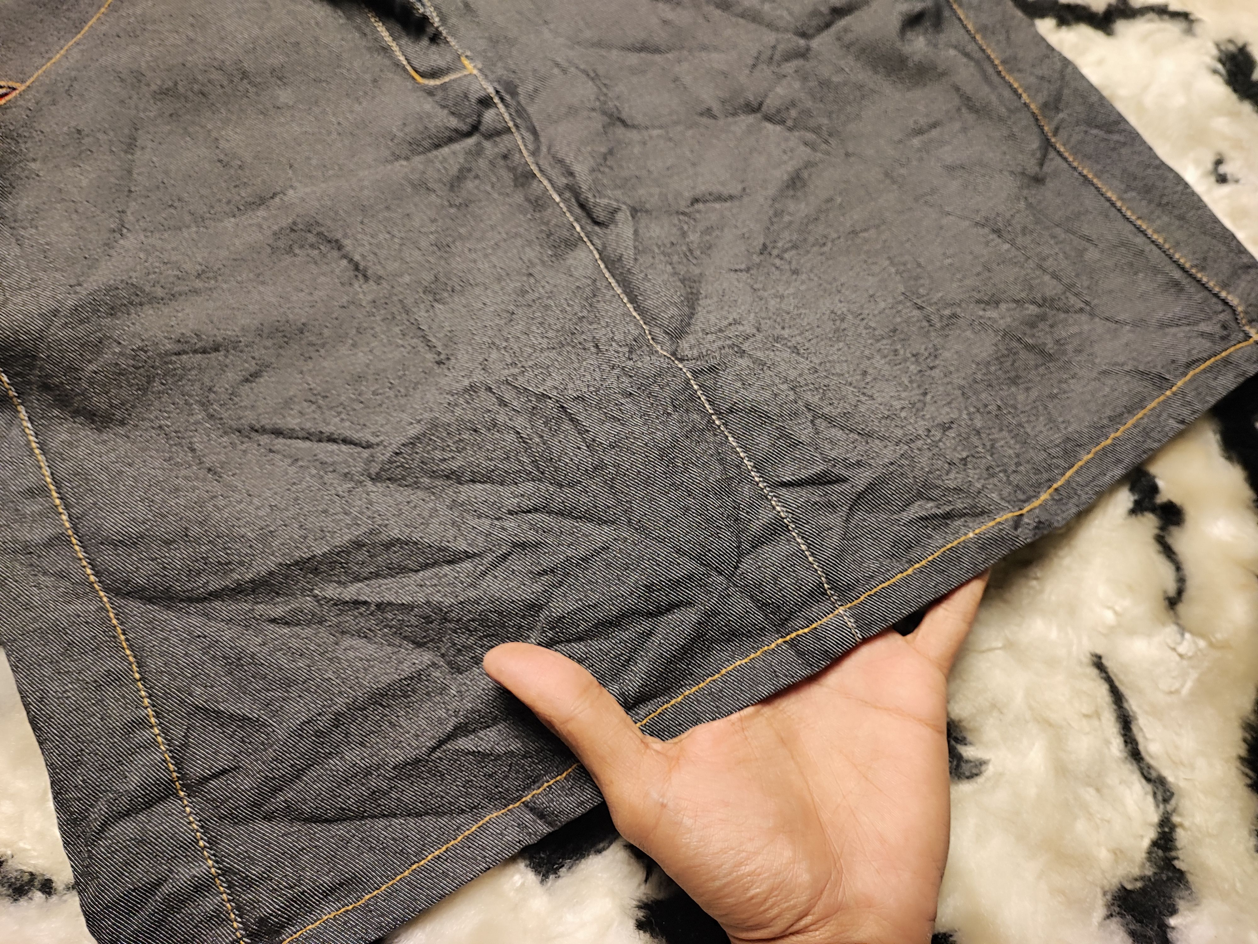 Levi's Archive 2000 Levi's Engineered Skirt Jeans 3D Twisted Seams Size 29" - 7 Thumbnail