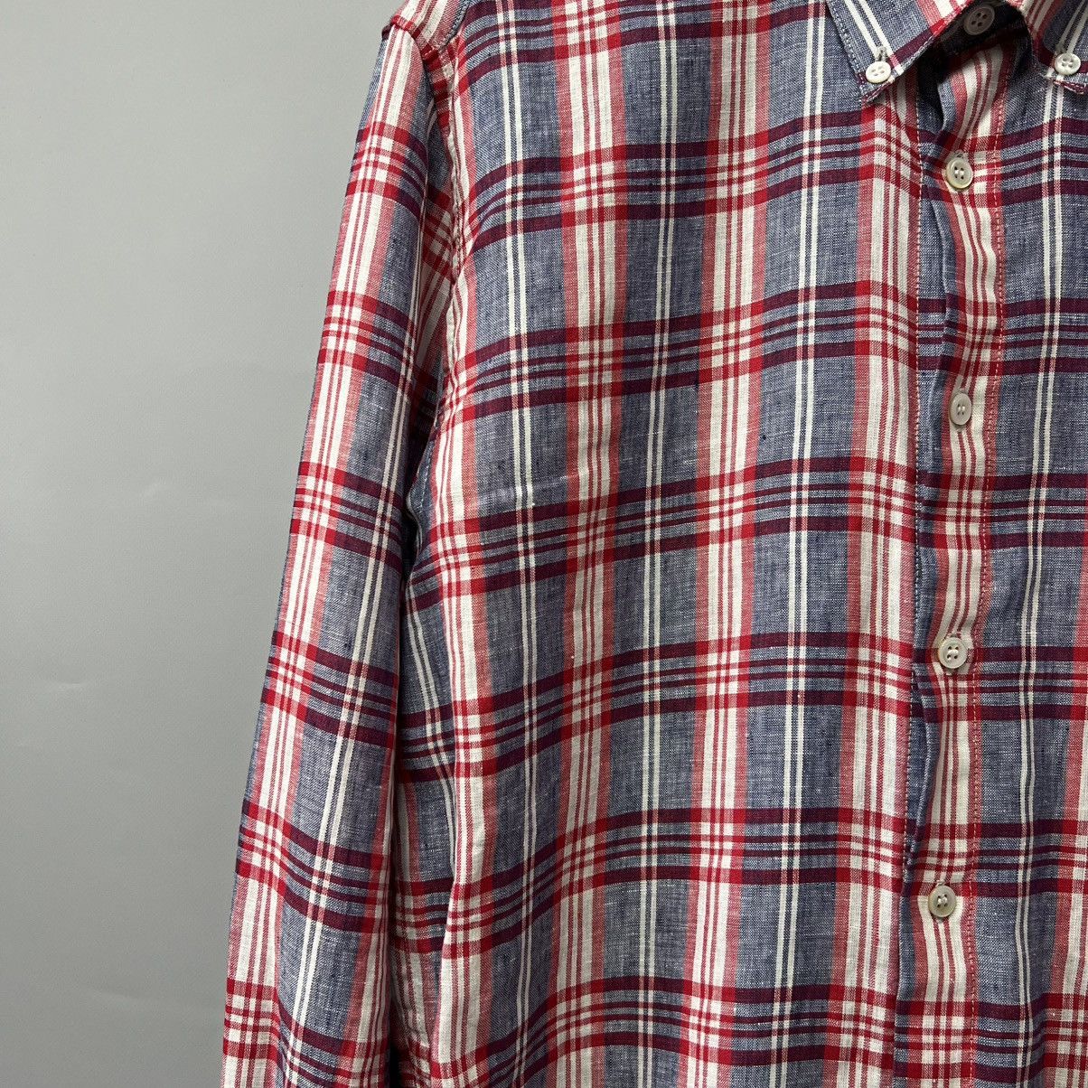 Our Legacy Our Legacy Linen Button-Up Shirt Size L Size US L / EU 52-54 / 3 - 8 Thumbnail