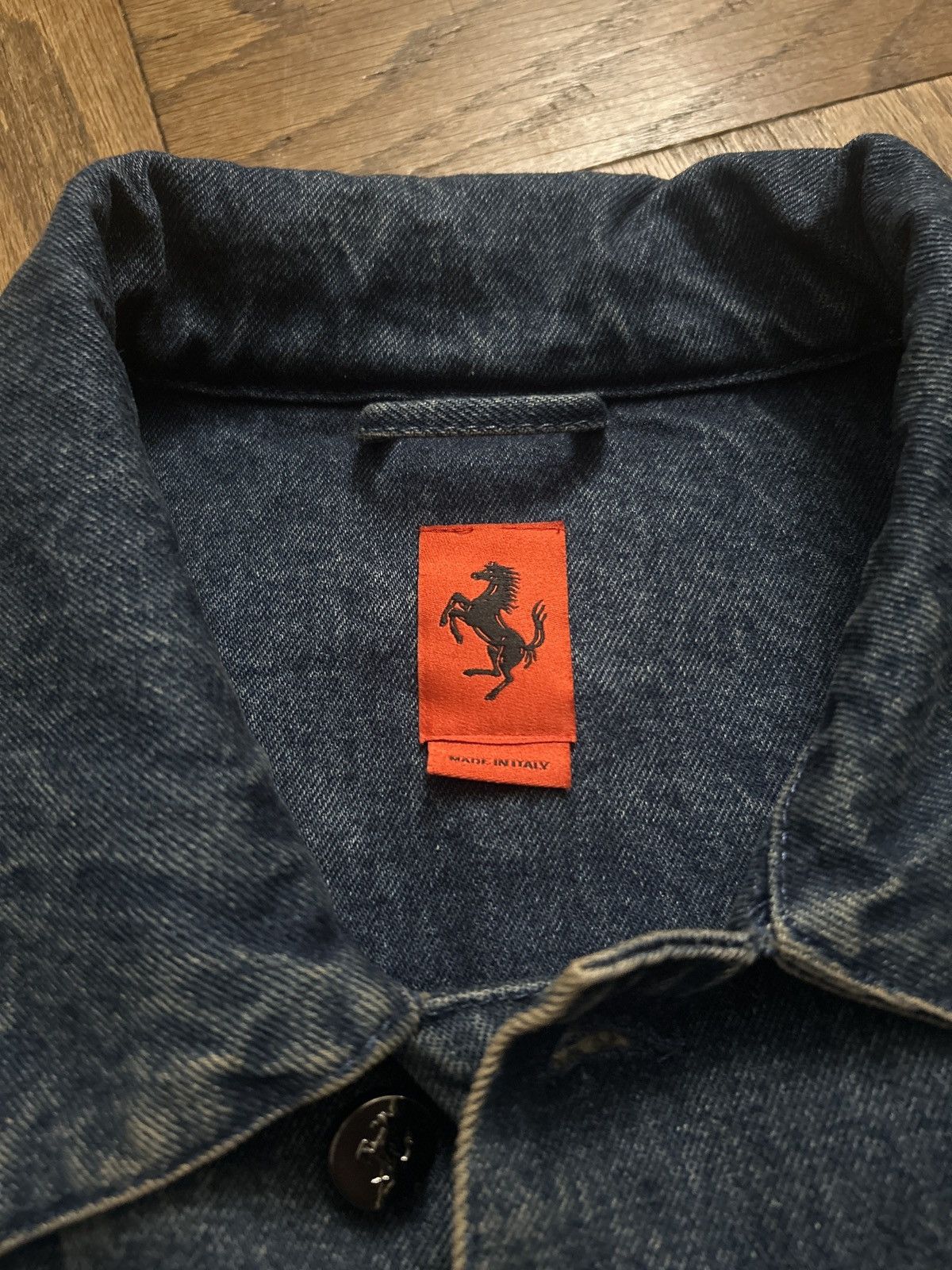 Ferrari Ferrari Boxy Denim Jacket Size US L / EU 52-54 / 3 - 4 Thumbnail