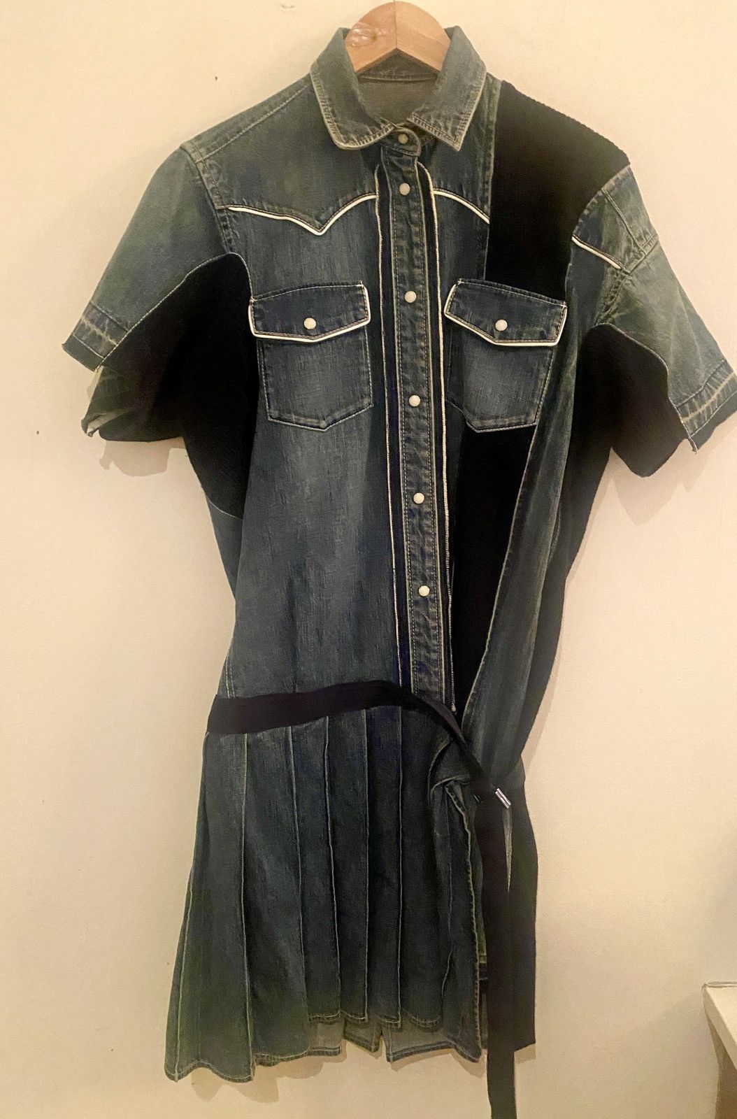 Sacai Sacai Denim Dress Size M / US 6-8 / IT 42-44 - 5 Thumbnail