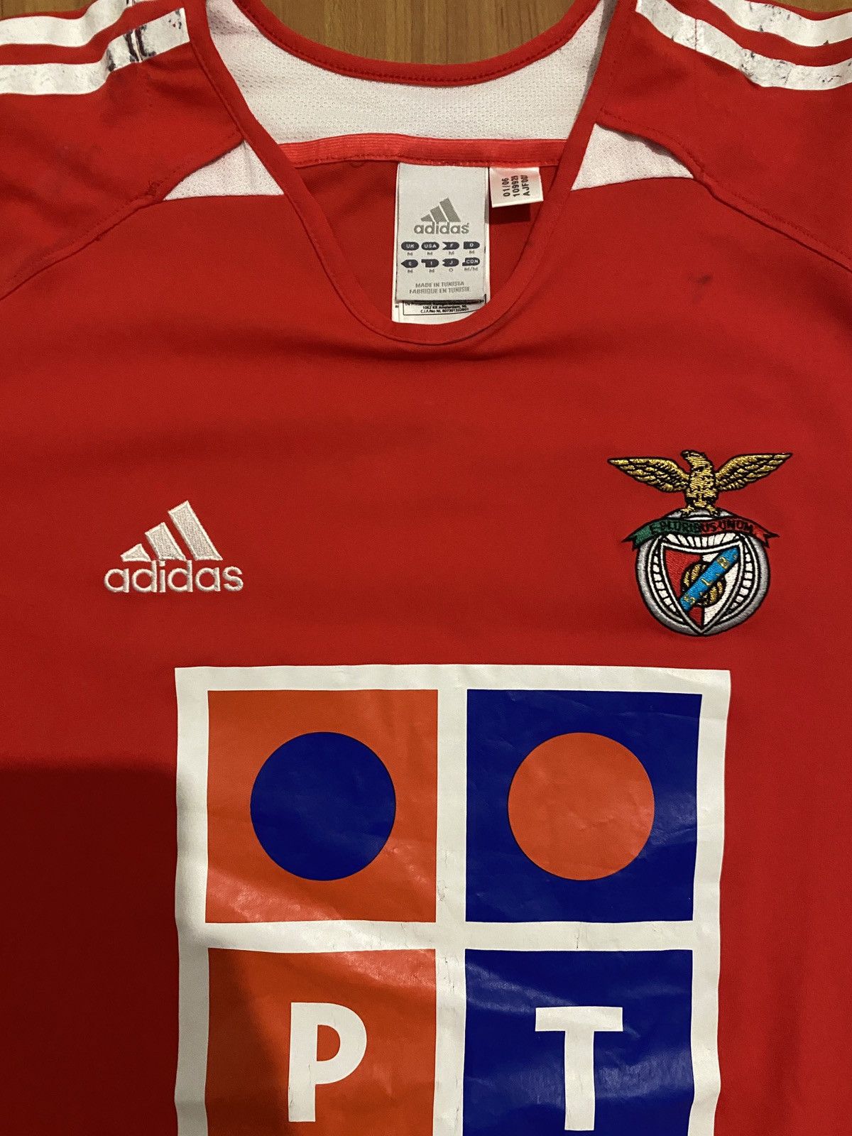 Adidas Benfica jersey vintage Size US M / EU 48-50 / 2 - 3 Thumbnail