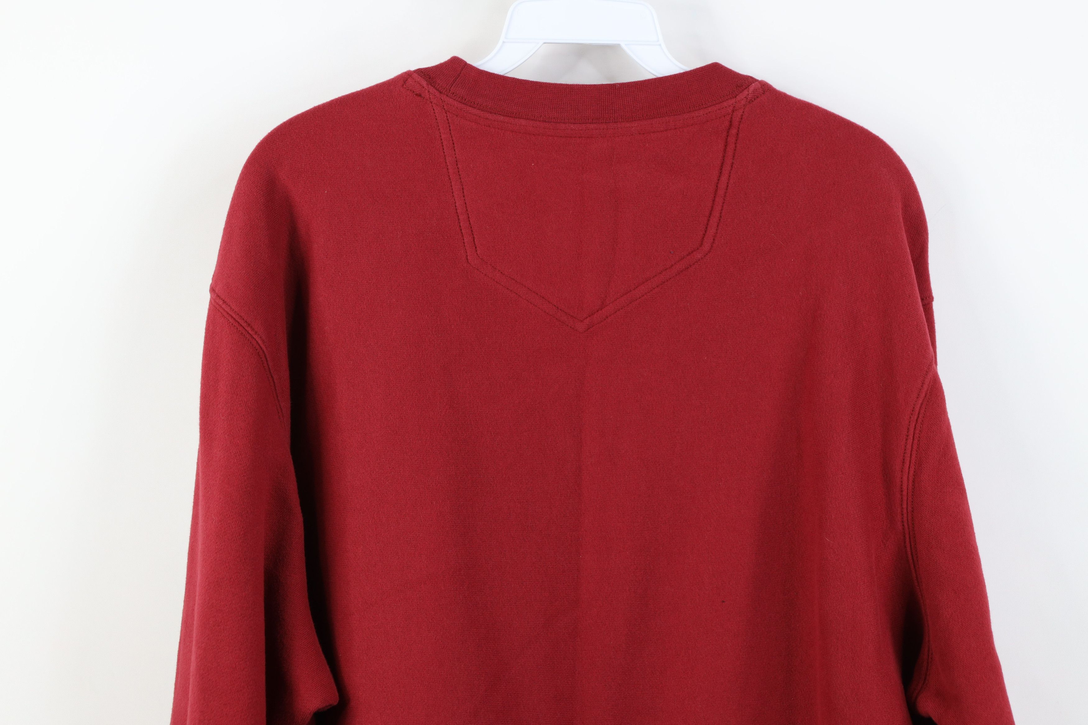 Eddie Bauer Vintage Eddie Bauer Heavyweight Crewneck Sweatshirt Red Size US XL / EU 56 / 4 - 11 Thumbnail