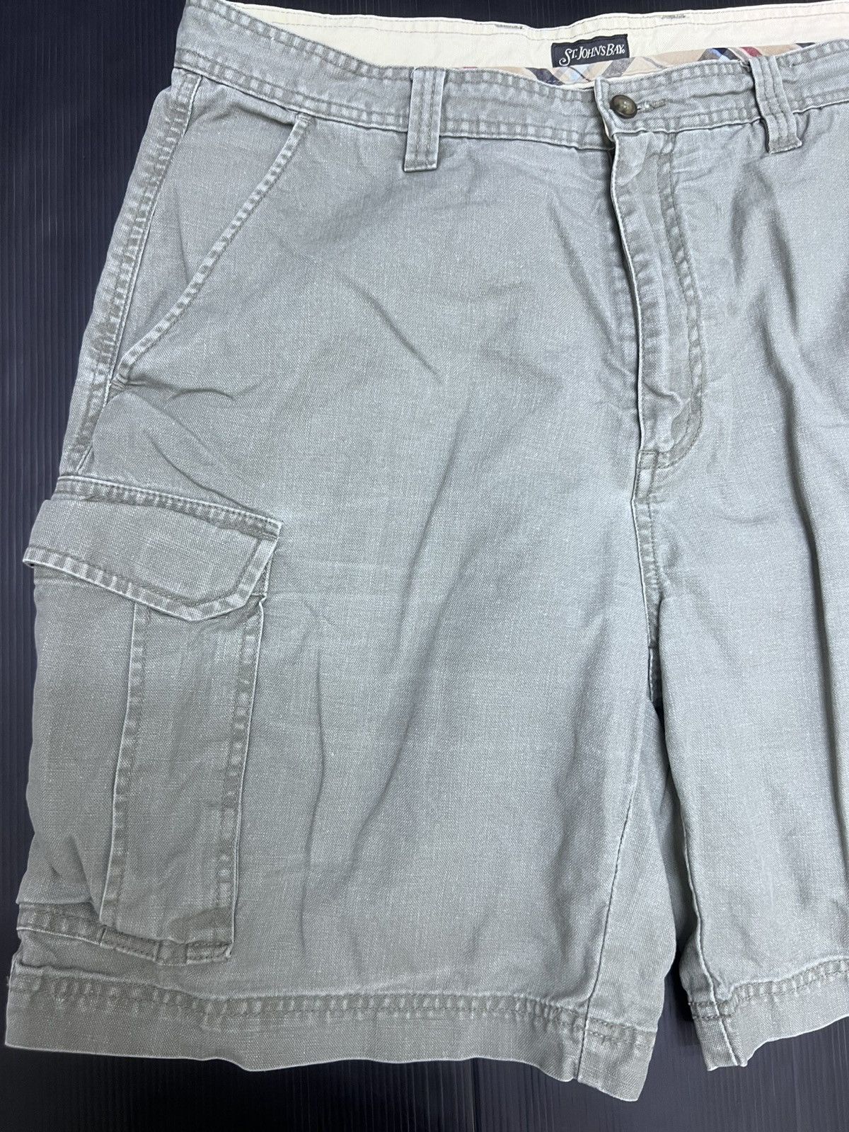 St. Johns Bay Vintage St John Bay Cargo Short Pant Size US 34 / EU 50 - 3 Thumbnail