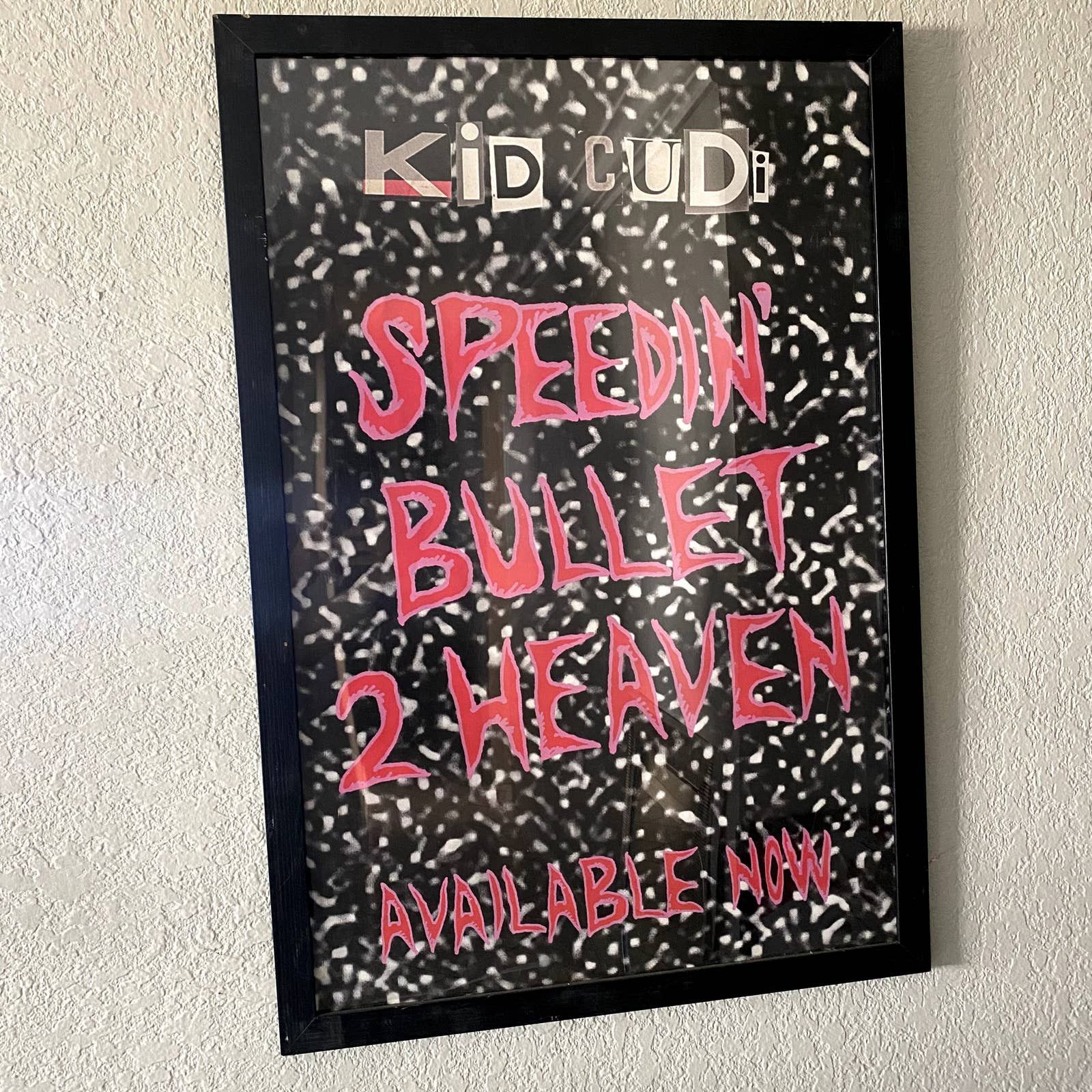Kid Cudi Speedin Bullet 2 Heaven Man on the Moon Promo Poster 24 x 36 ...
