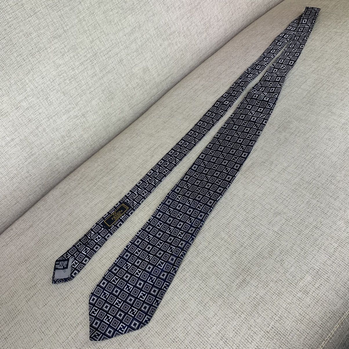Fendi × Vintage Fendi Monogram Vintage Tie Caravate Size ONE SIZE - 1 Thumbnail