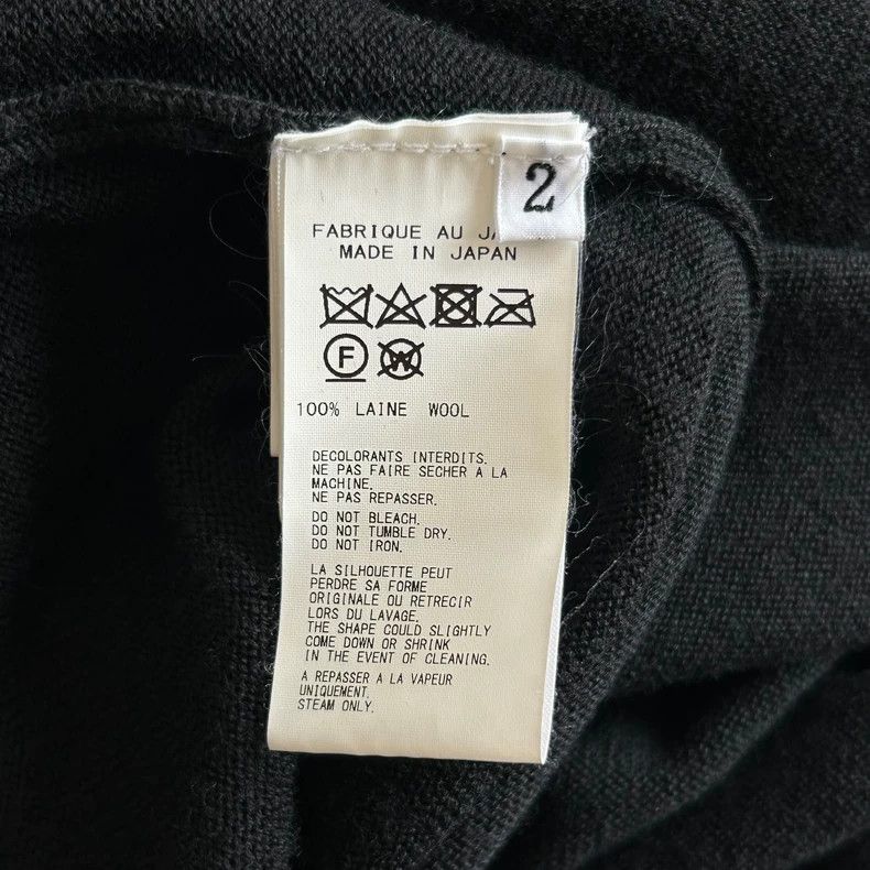 Yohji Yamamoto Yohji Yamamoto 19aw Tagline Portrait Graffiti Sweater 2502 Size US M / EU 48-50 / 2 - 7 Thumbnail