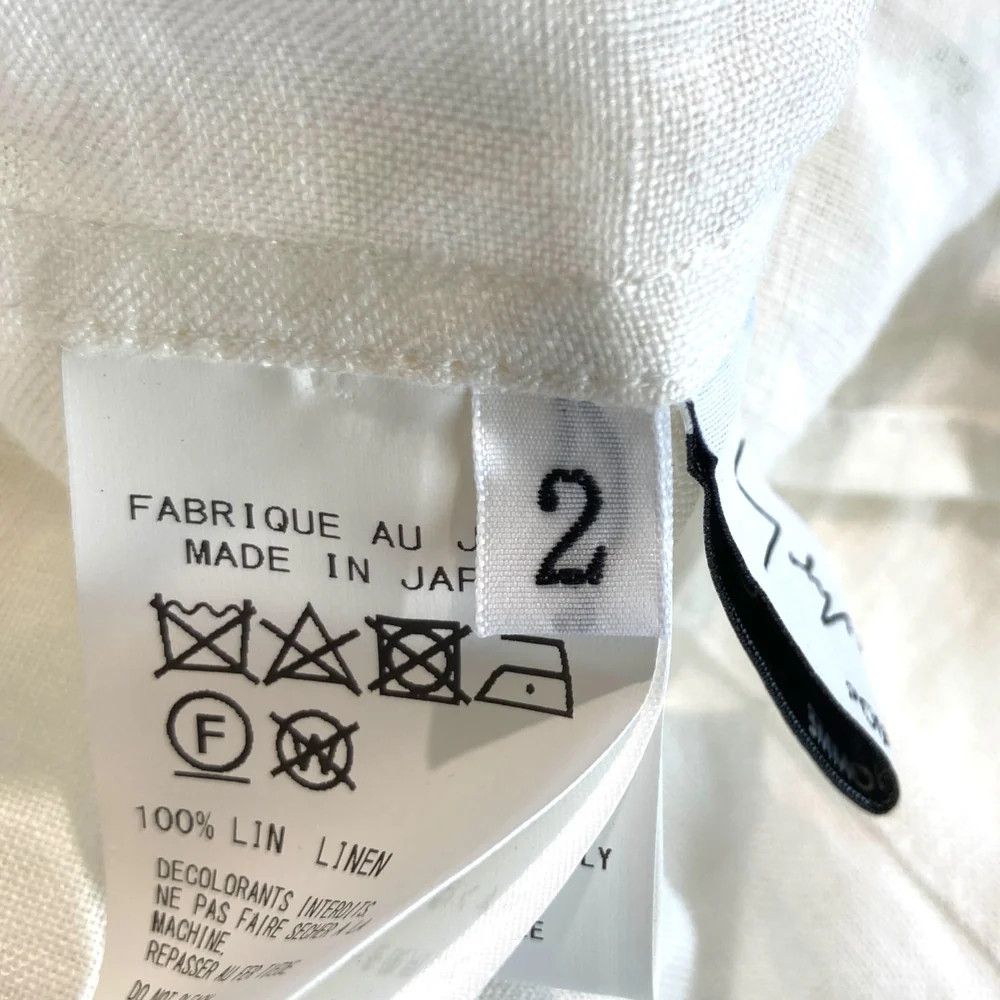 Yohji Yamamoto Yohji Yamamoto pour homme/HS-B47-306 Linen Shirt Size US M / EU 48-50 / 2 - 5 Thumbnail