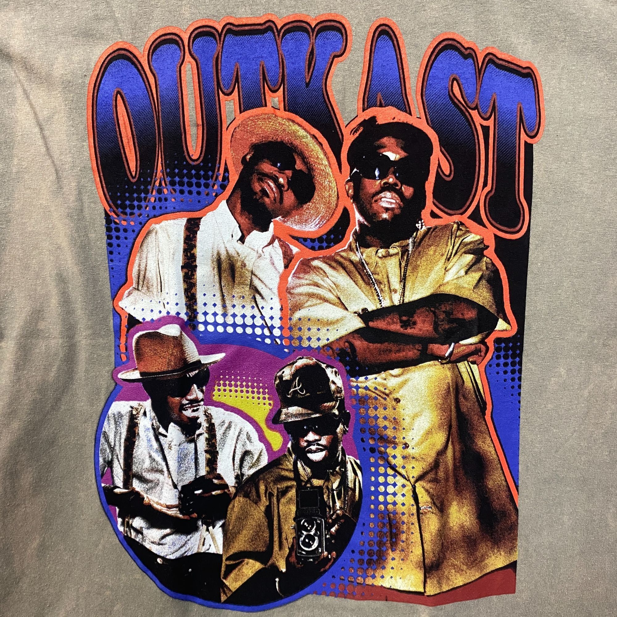 Outkast OutKast Andre 3000 Big Boi Rap Duo Biege Tee Large Size US L / EU 52-54 / 3 - 2 Thumbnail