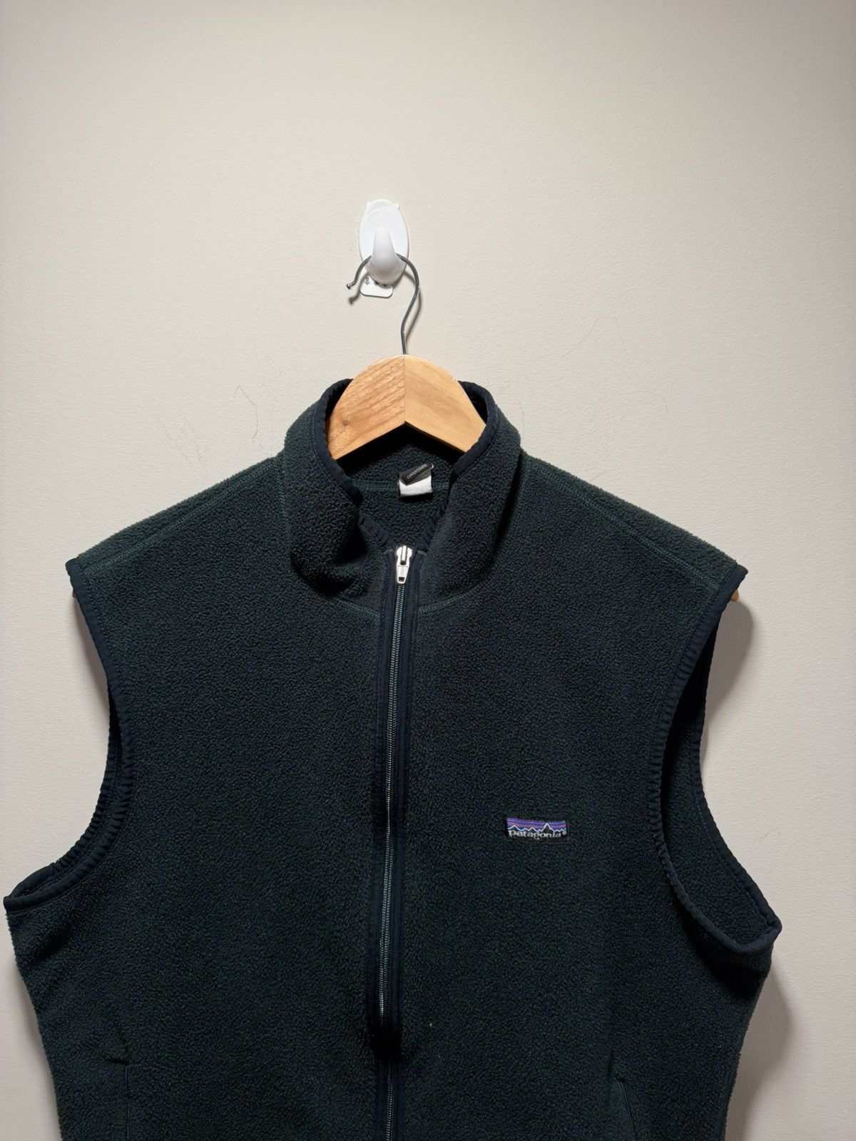 Patagonia Vintage 90's Patagonia Fleece Vest Women's Large Green USA Size L / US 10 / IT 46 - 3 Thumbnail