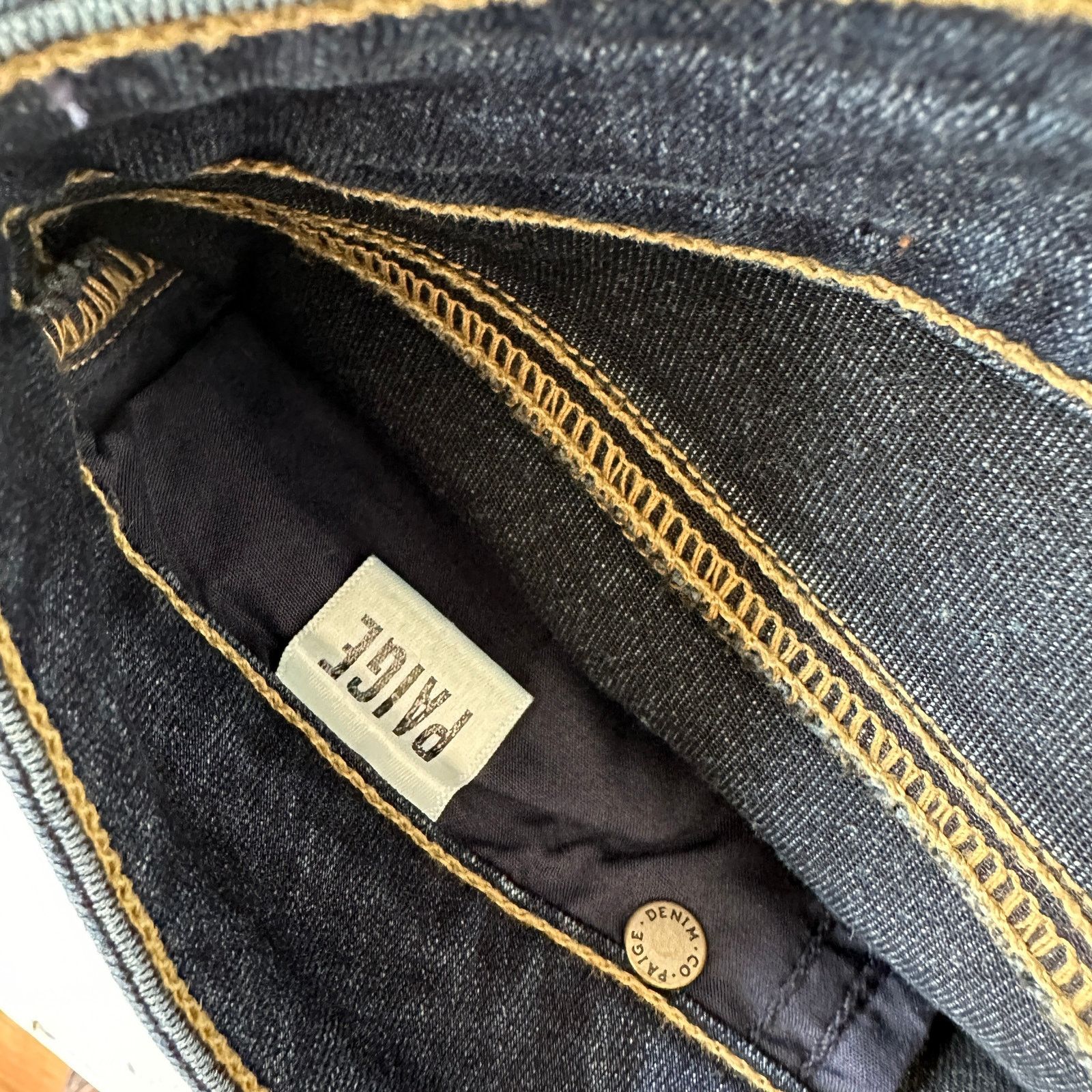 Paige Paige Dark Wash Verdugo Ankle Nottingham Skinny Jean 26 Size 26" / US 2 / IT 38 - 7 Thumbnail