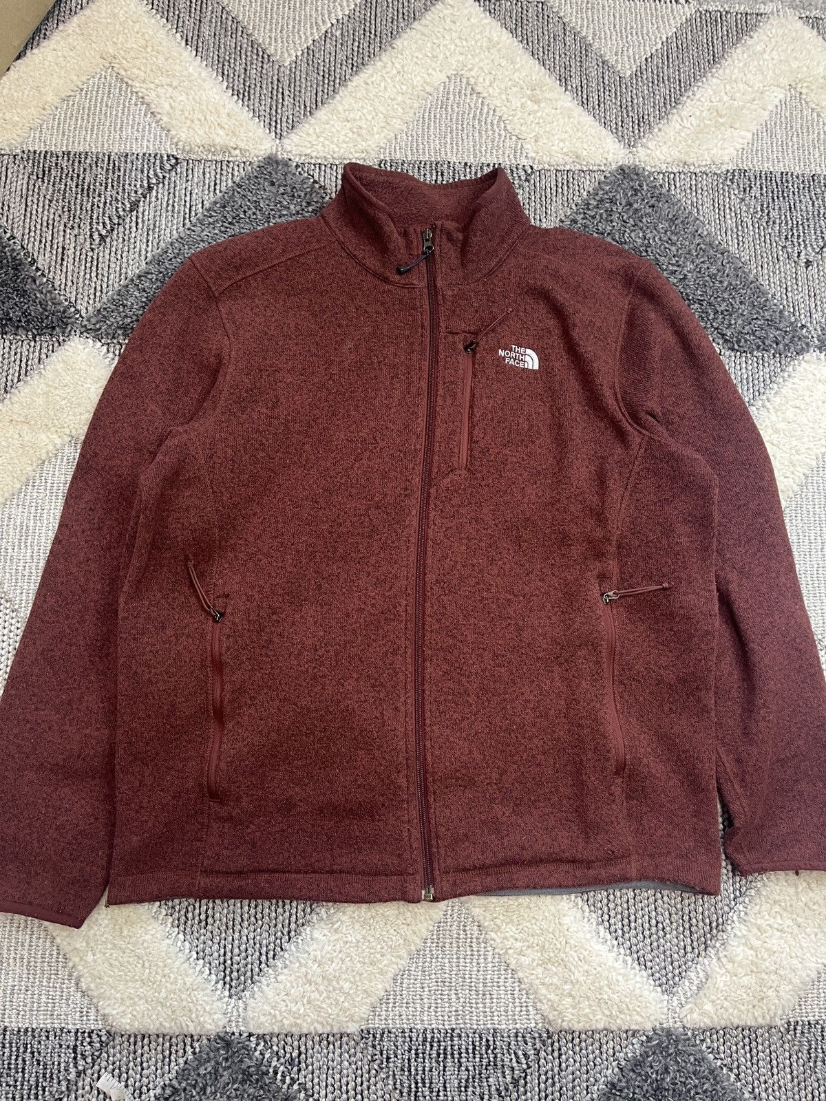 The North Face × Vintage The North Face Vintage Zip Jacket Sweatshirt Size US L / EU 52-54 / 3 - 1 Thumbnail