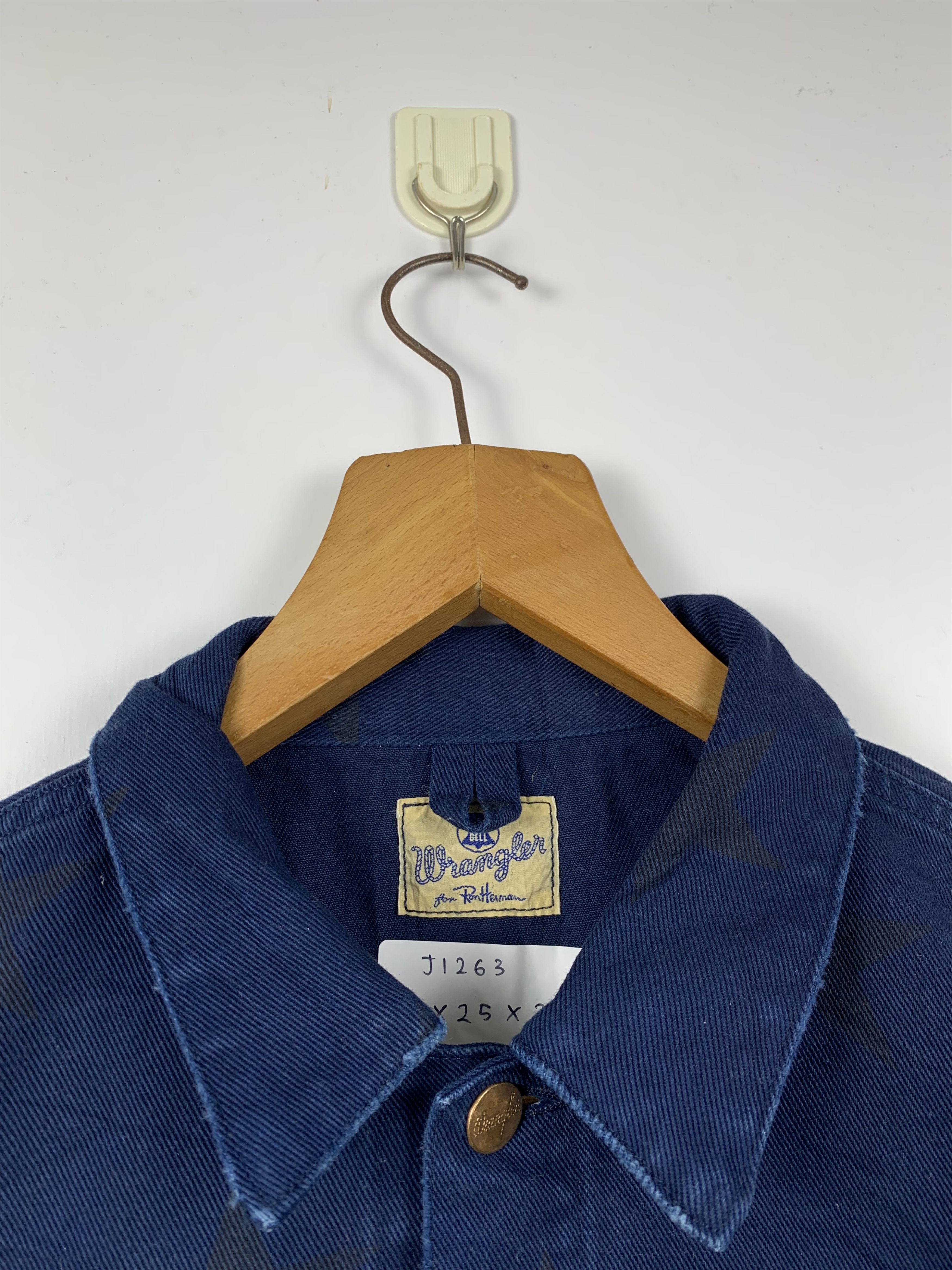 Vintage Vintage 80s Wrangler Blue Bell Trucker Denim Jacket J1263 Size US L / EU 52-54 / 3 - 10 Thumbnail