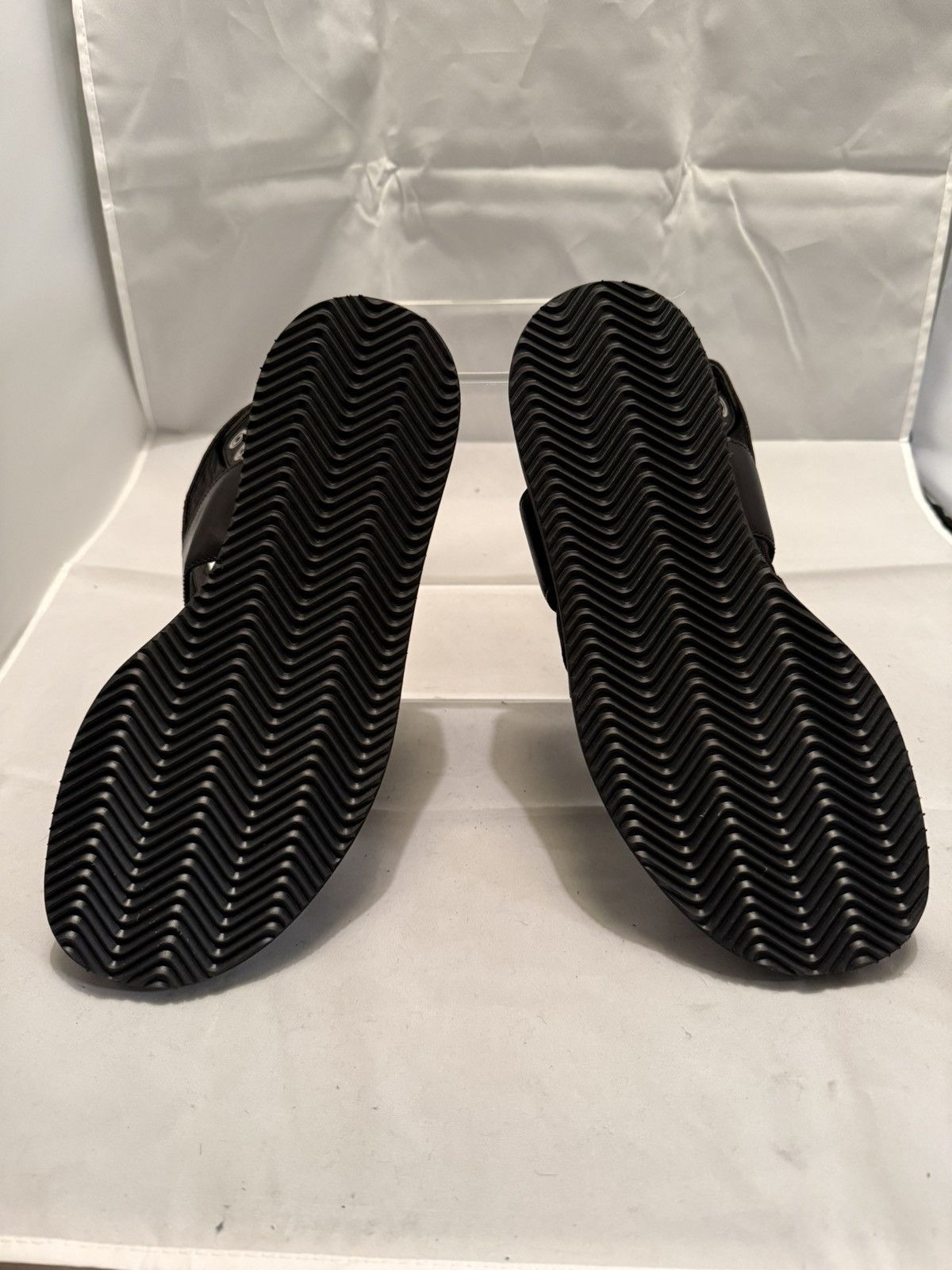 Kris Van Assche Kris Van Assche black leather and nylon strap sandals- Sz9 Size US 9 / EU 42 - 6 Thumbnail