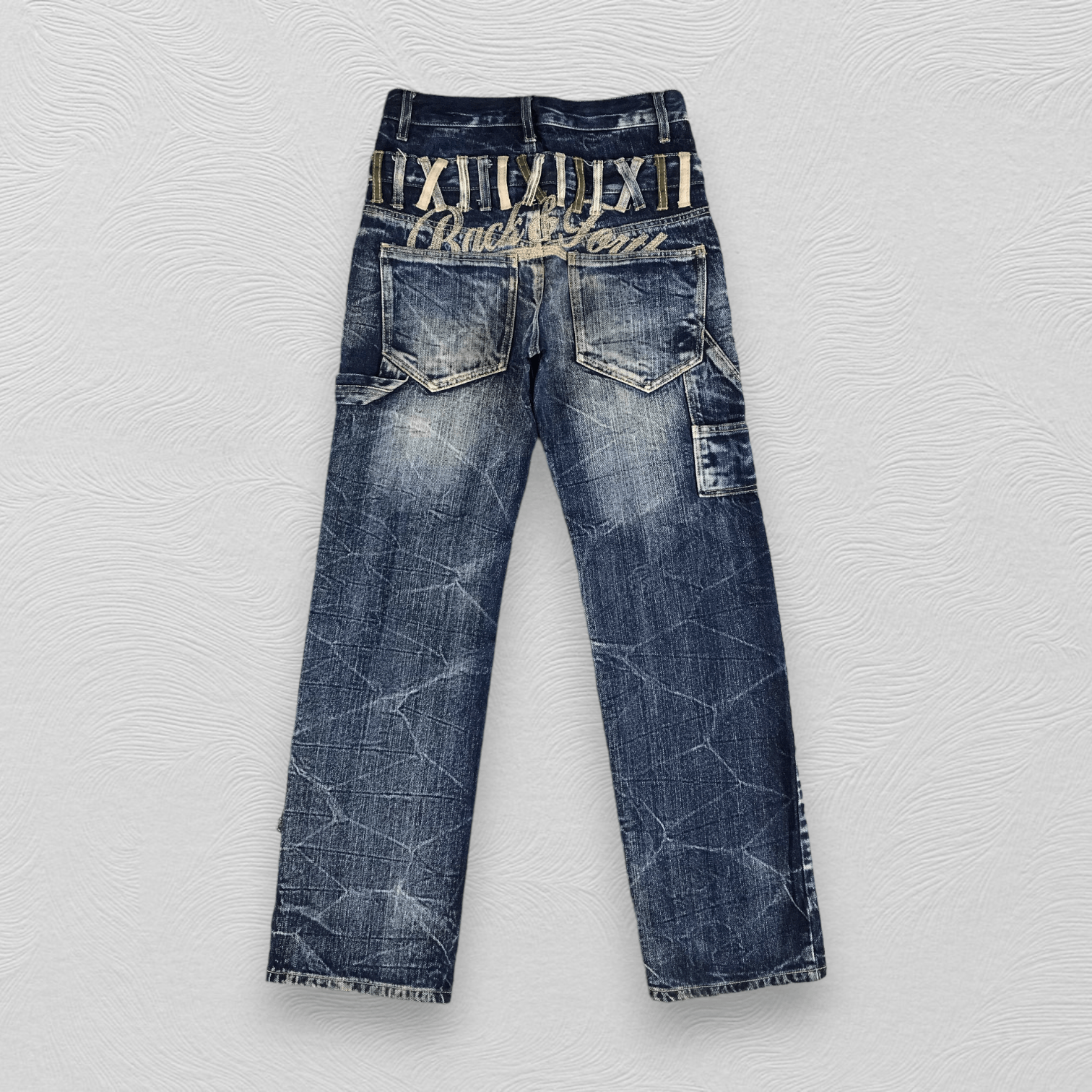 Japanese Brand Japanese Brand Double Waist Denim Carpenter Jeans KJ821 Size US 28 / EU 44 - 2 Thumbnail
