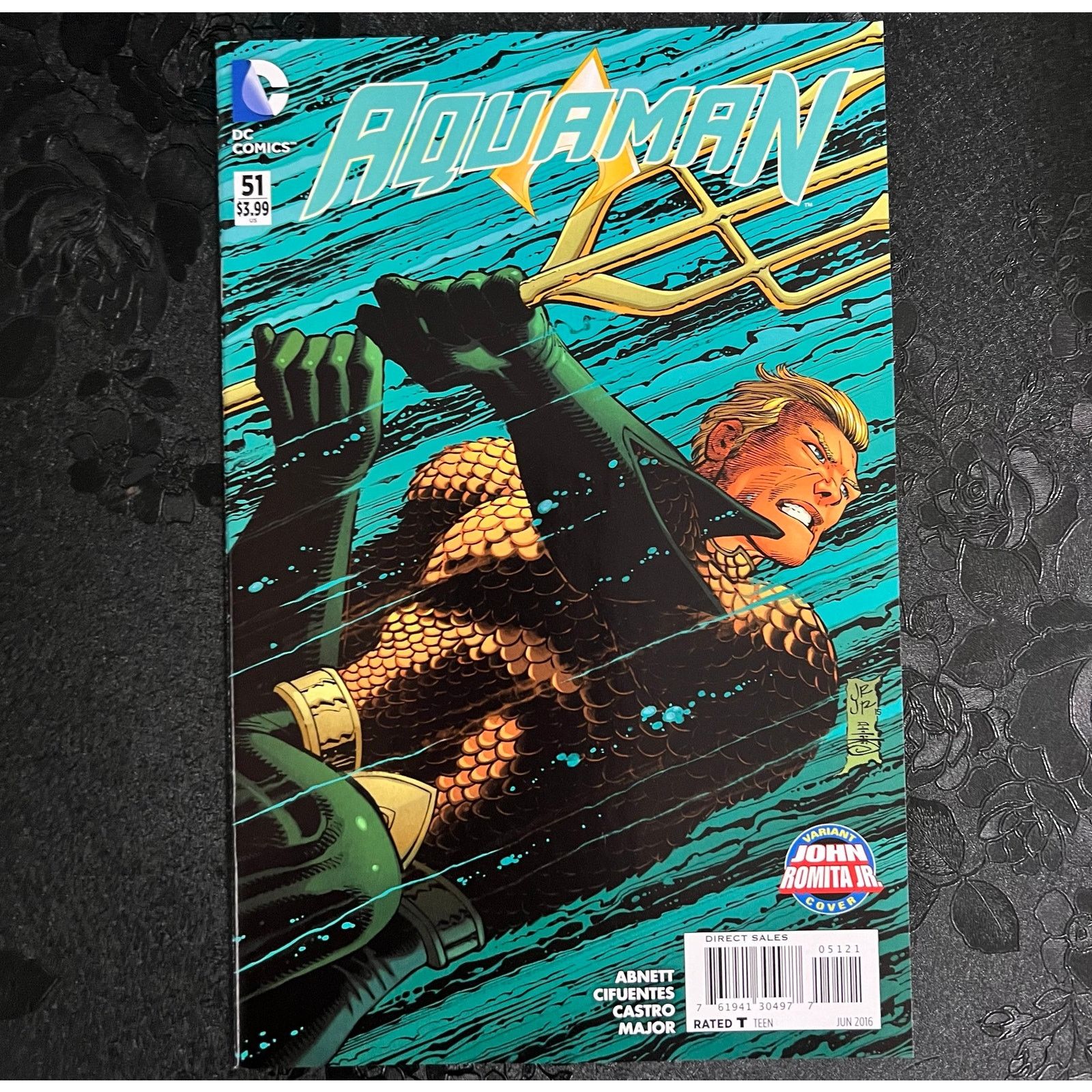 DC Comics Aquaman # 51 Jun 2016 John Romita Jr. Variant DC Comics Size ONE SIZE - 1 Thumbnail