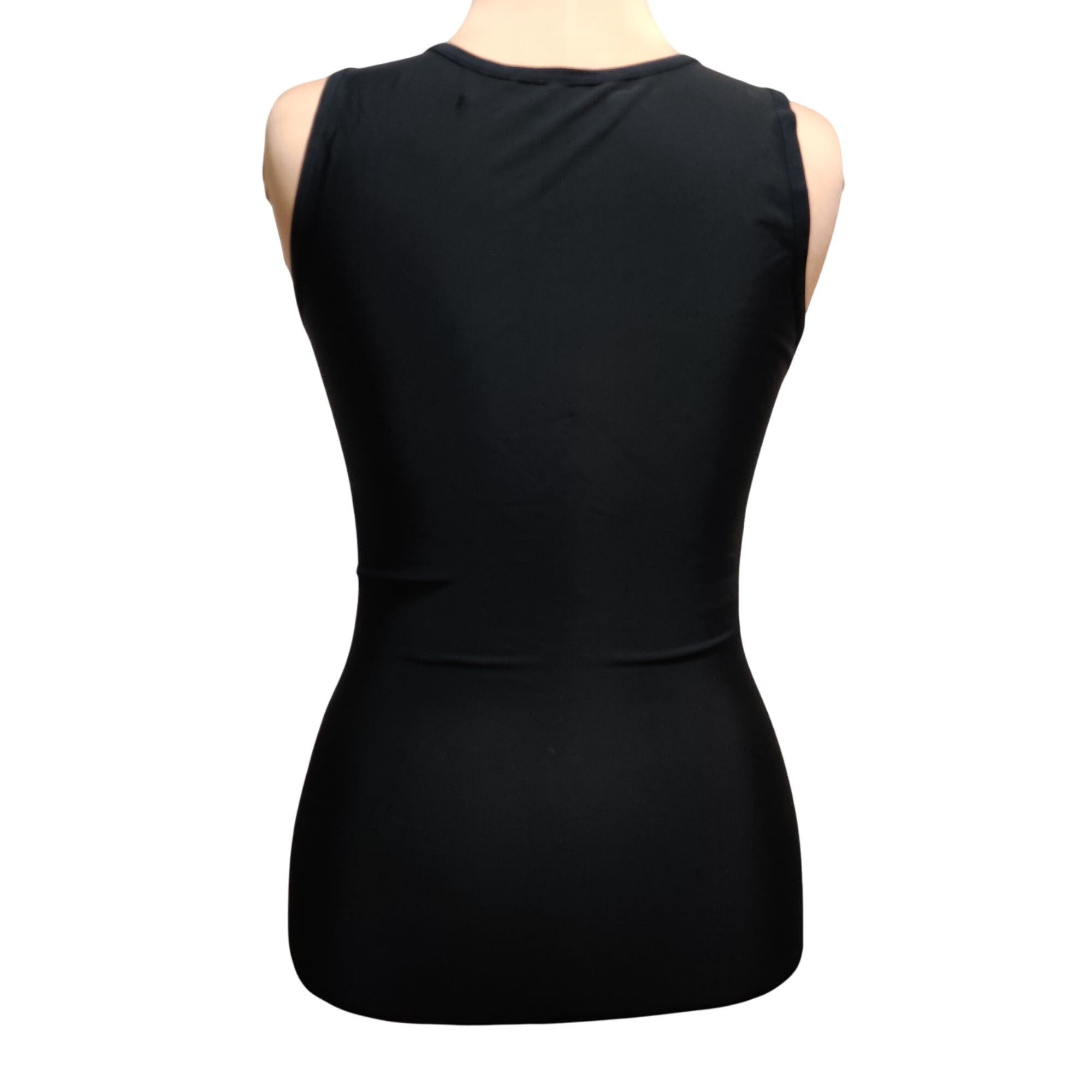 Other LGTFY XL Womens Top Black Shaping Tank Scoop Neck Stretch Co Size ONE SIZE - 2 Thumbnail