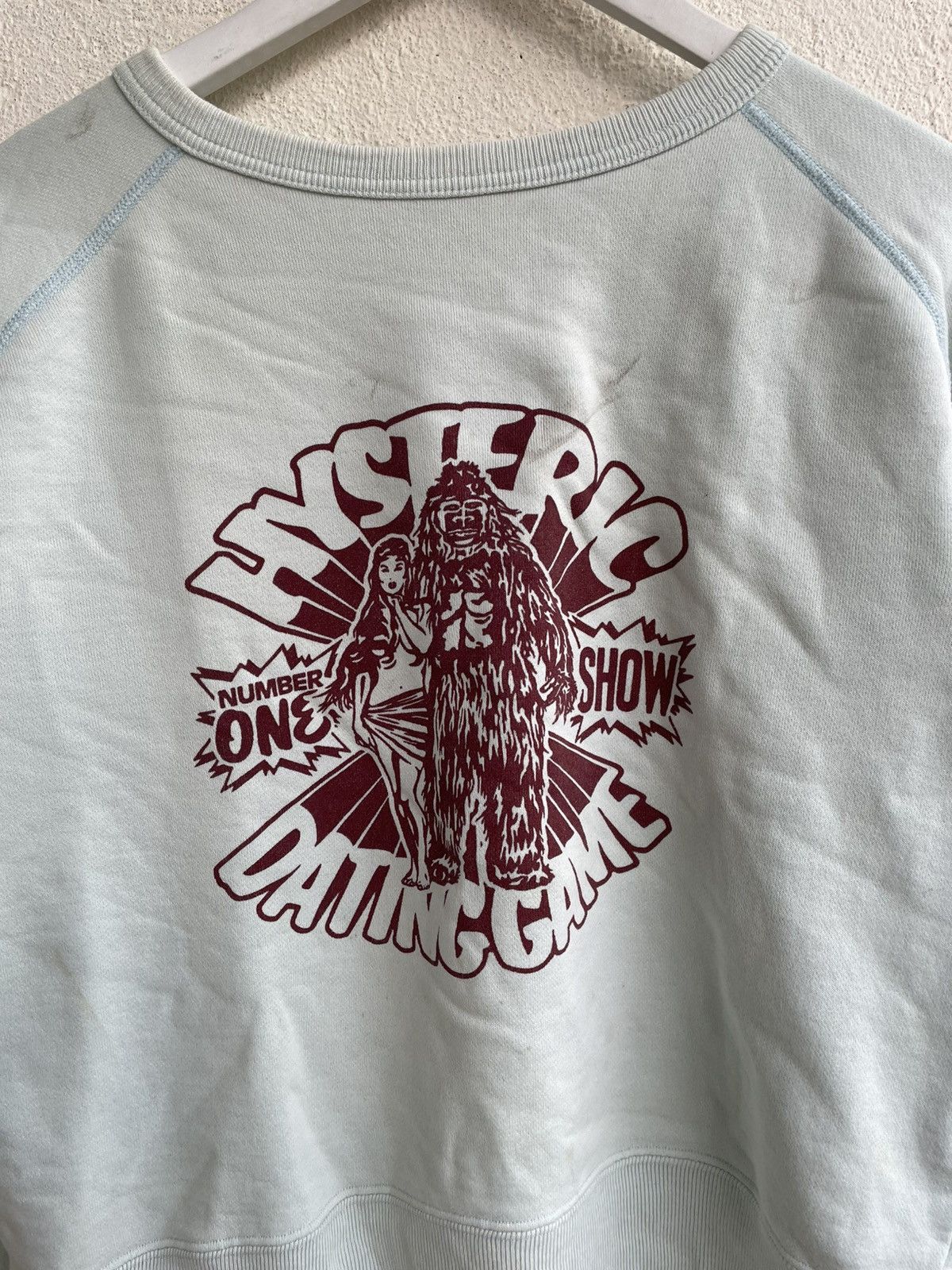Hysteric Glamour 2000s Hysteric Dating Game Sweater Poem Iconic Logo Y2K Ifsi Size US L / EU 52-54 / 3 - 2 Thumbnail